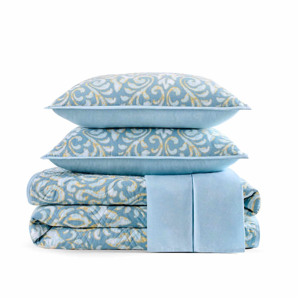 Kensington 100% Cotton Quilt Set