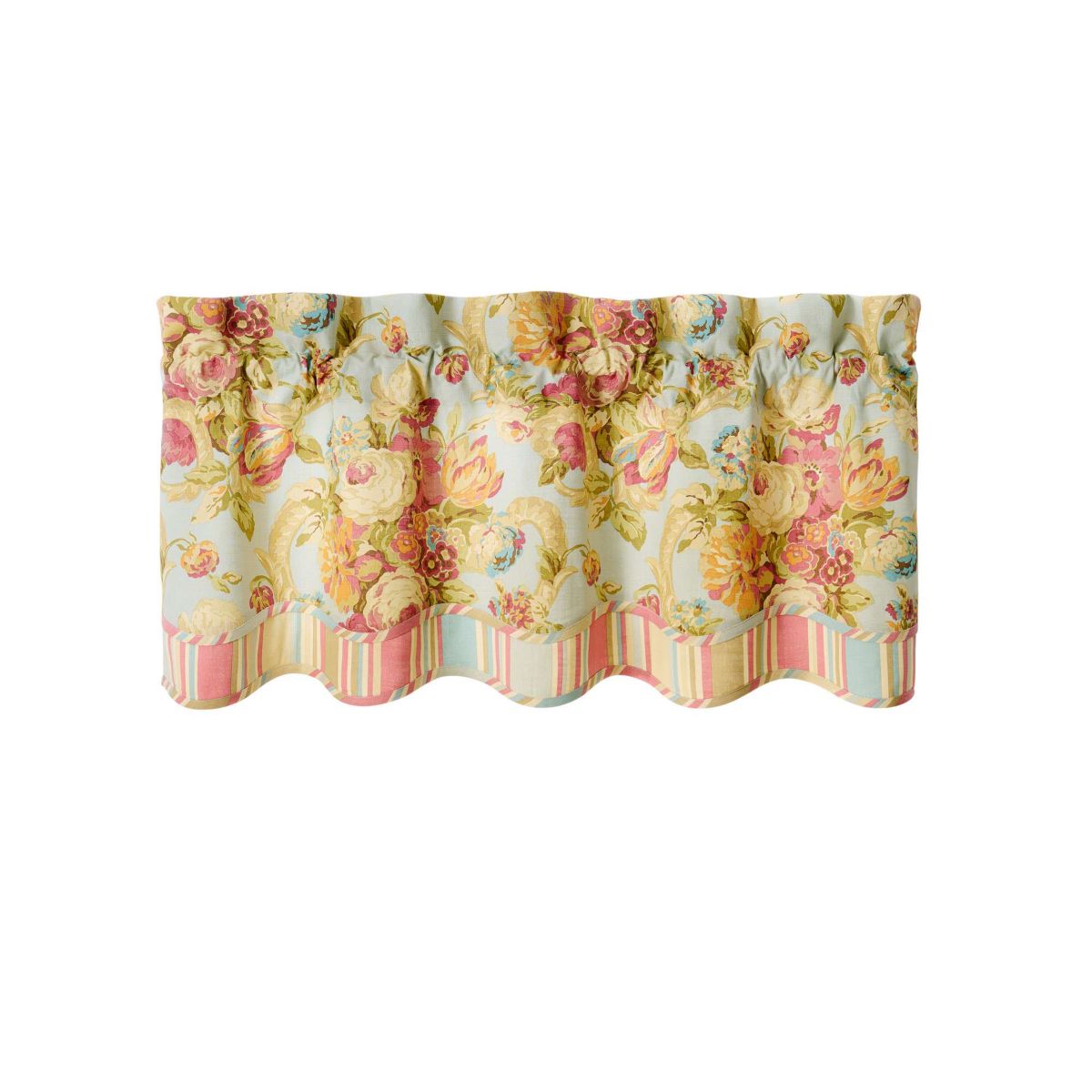 Spring Bling Vapor 100% Cotton Valance