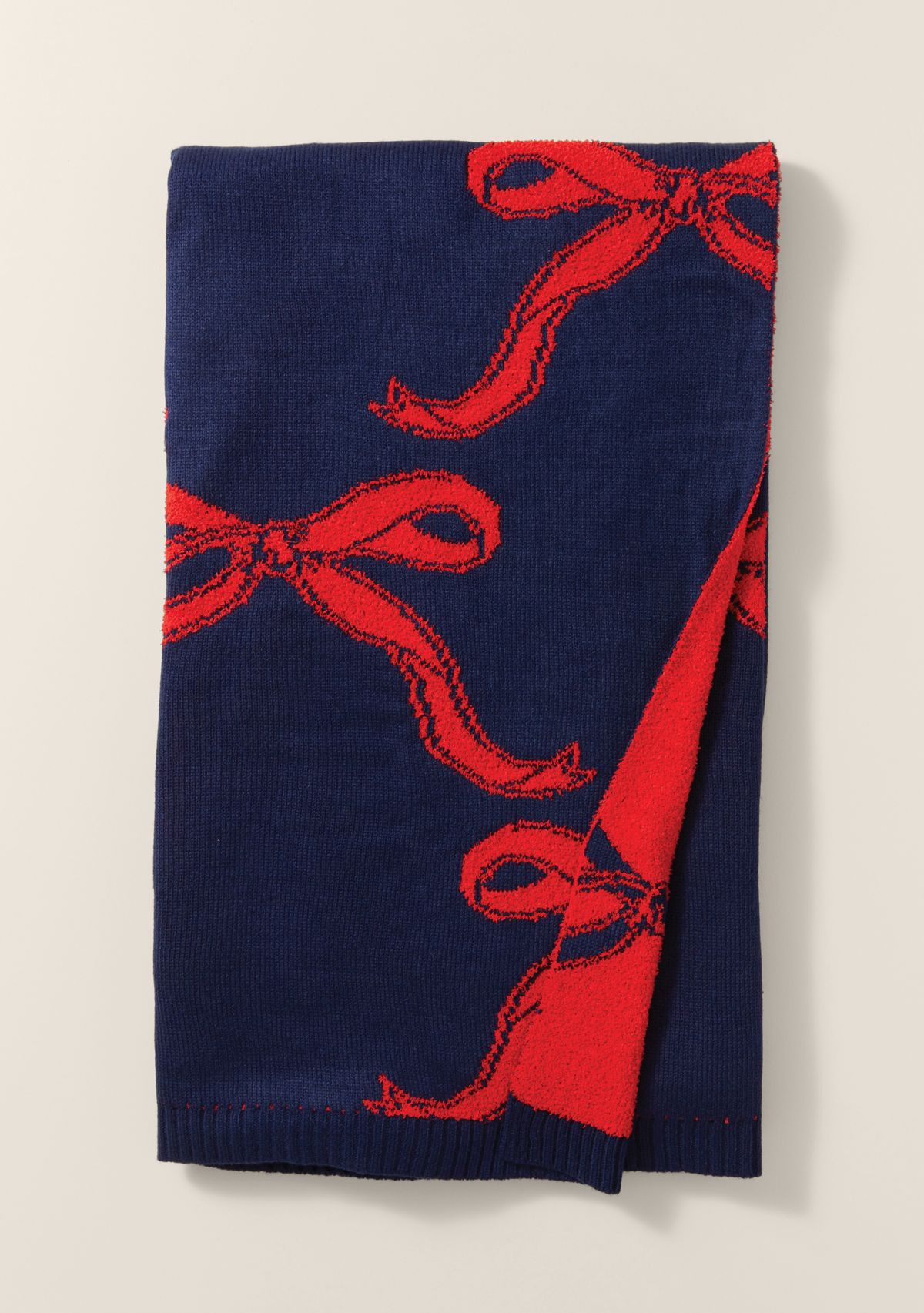 Sewing Down South x Crown & Ivy™ Sew Bowtiful Reversible Throw Blanket