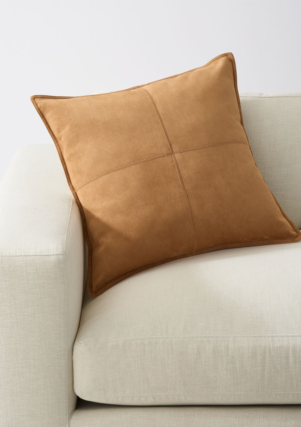 Faux Suede Pillow