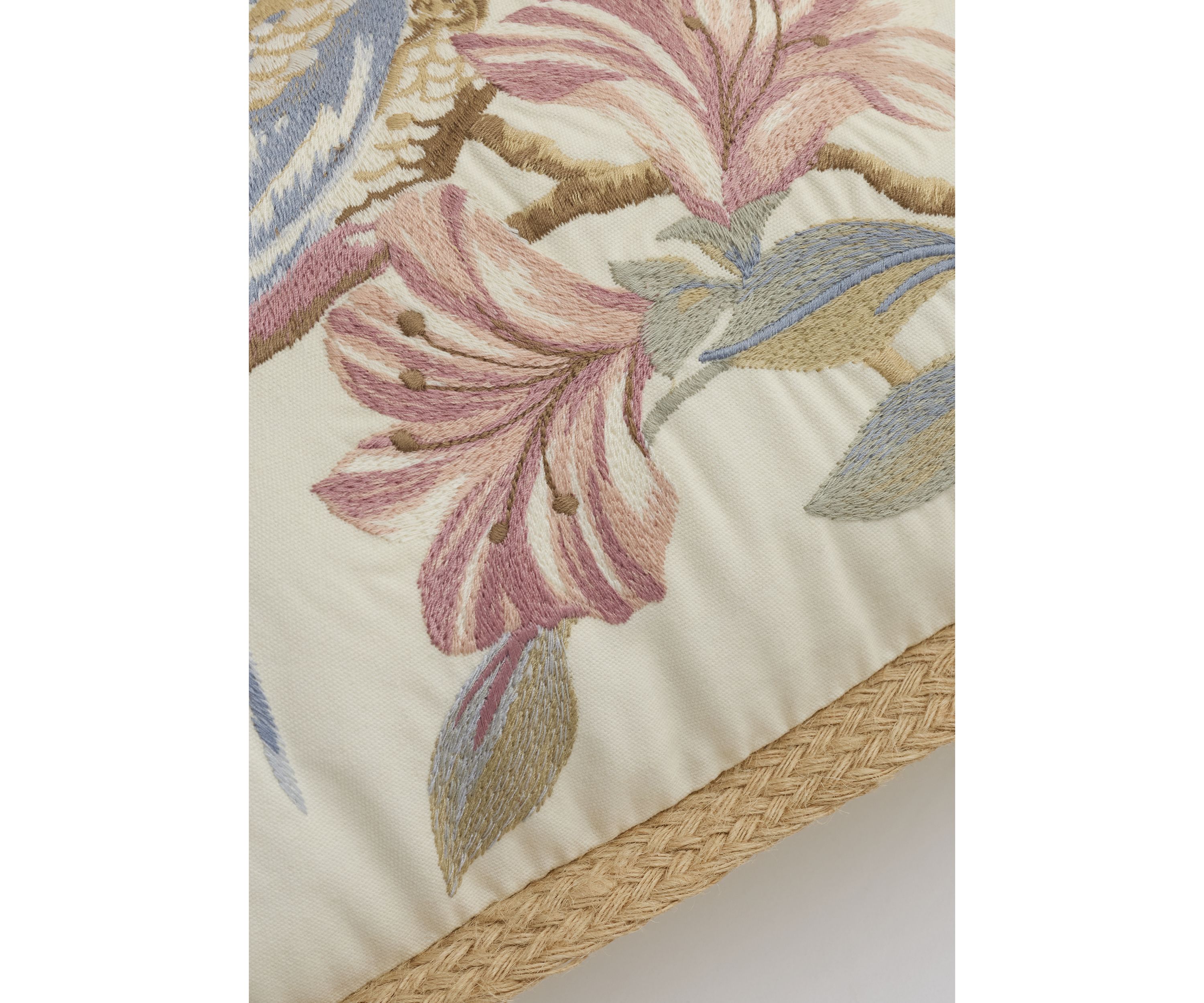 20th Anniversary Pheasant Embroidered Pillow