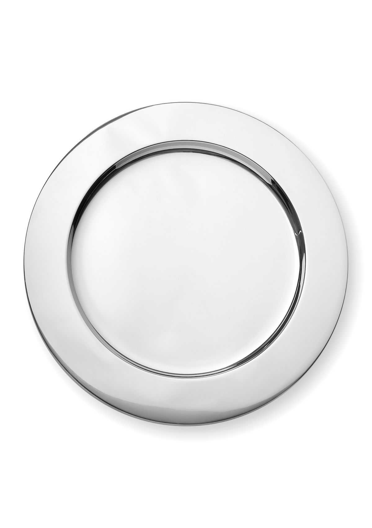 Silver Metal Charger