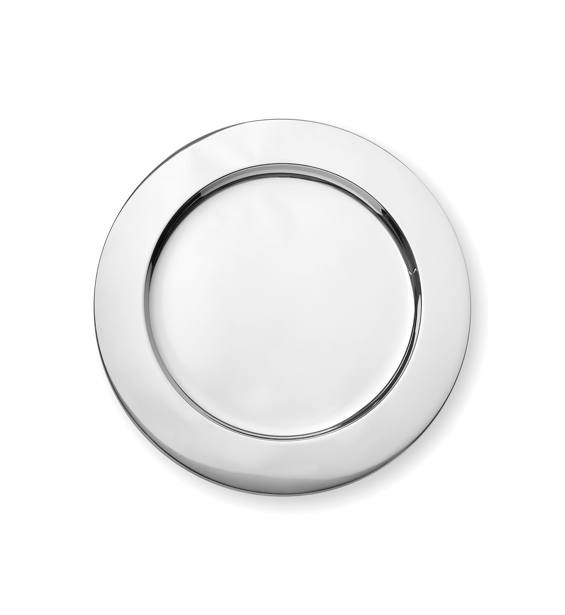 Silver Metal Charger