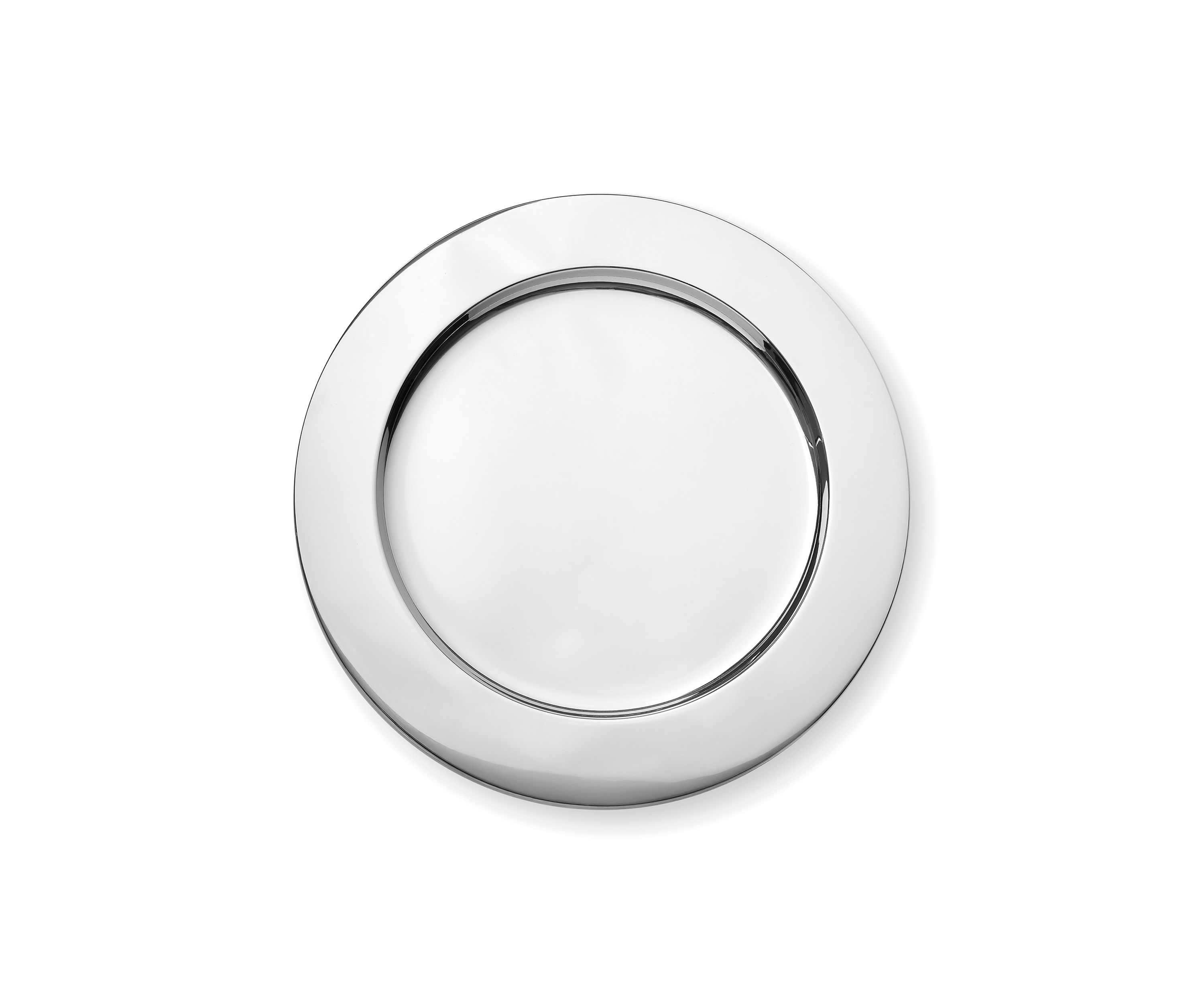 Silver Metal Charger