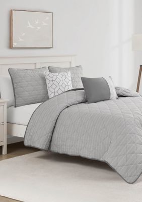 Pimaco 5-Piece Quilt Set King Size
