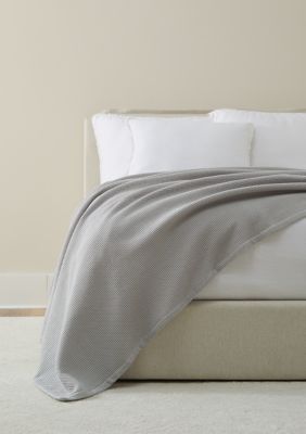 Hotel Collection Luxury Waffle Cotton Blanket