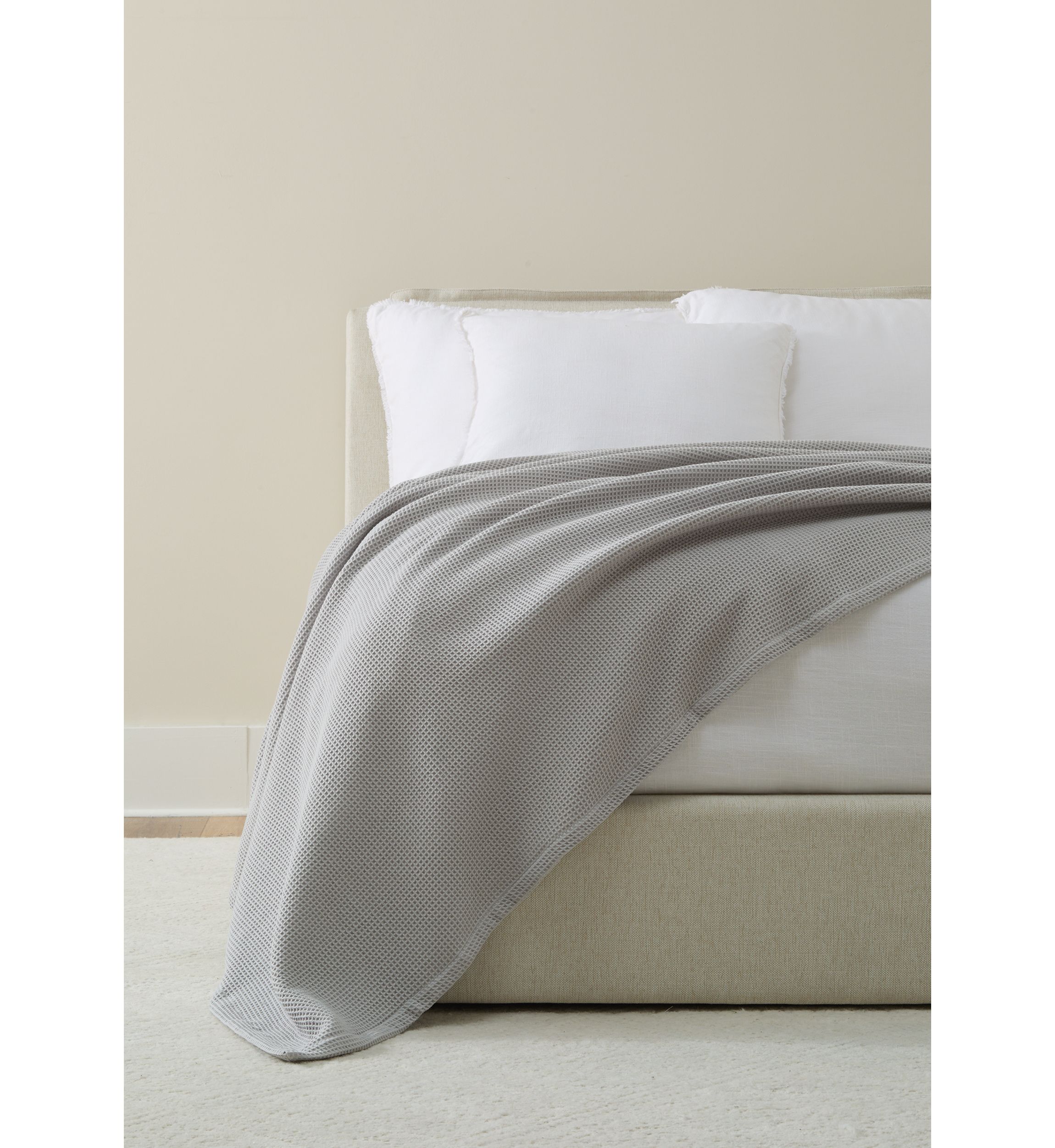 Hotel Collection Luxury Waffle Cotton Blanket