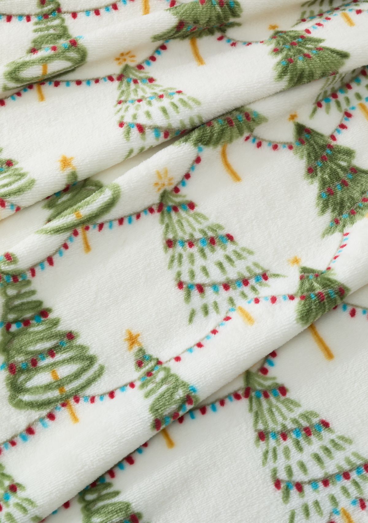 Christmas Tree Plush Blanket