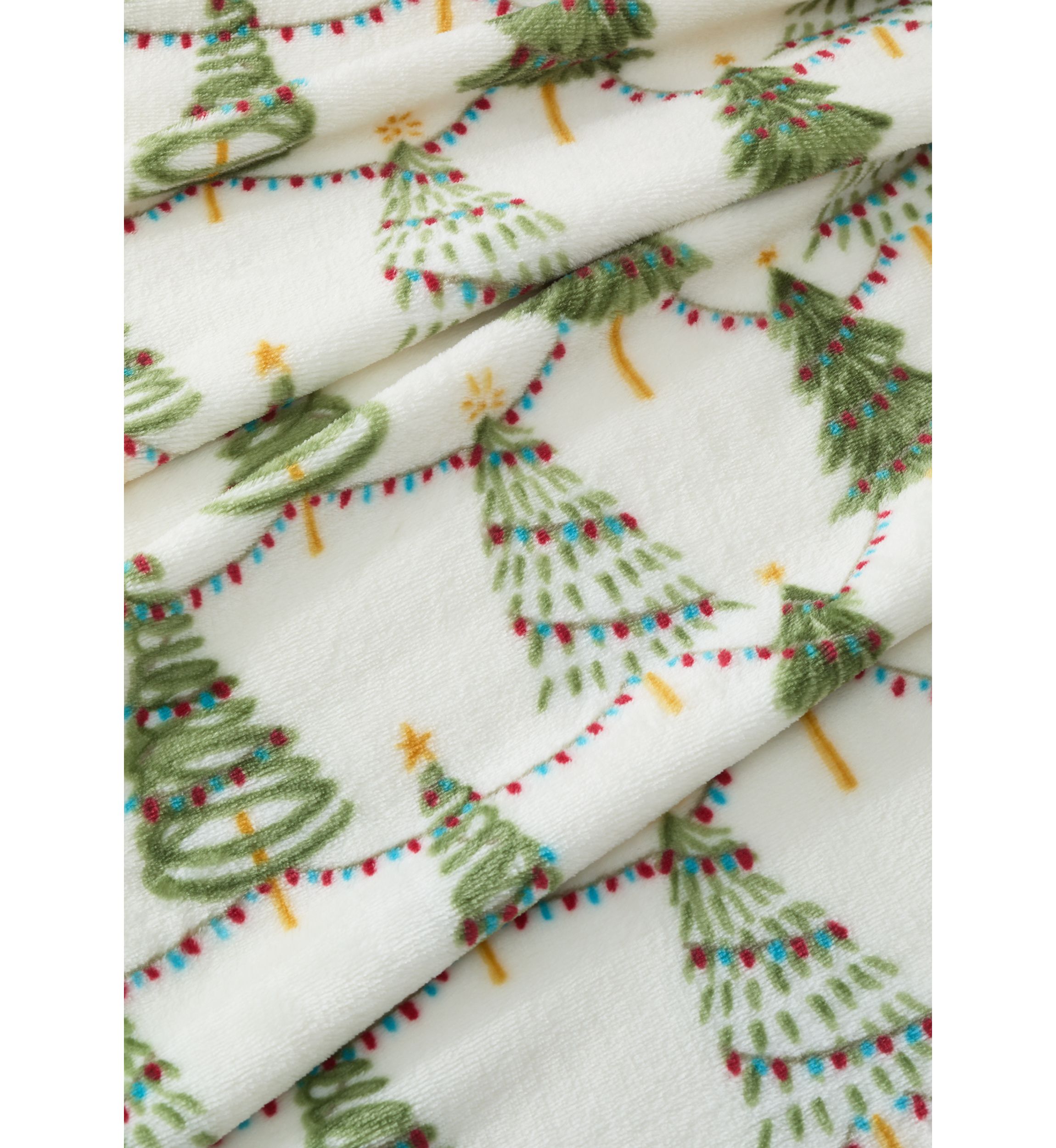 Christmas Tree Plush Blanket