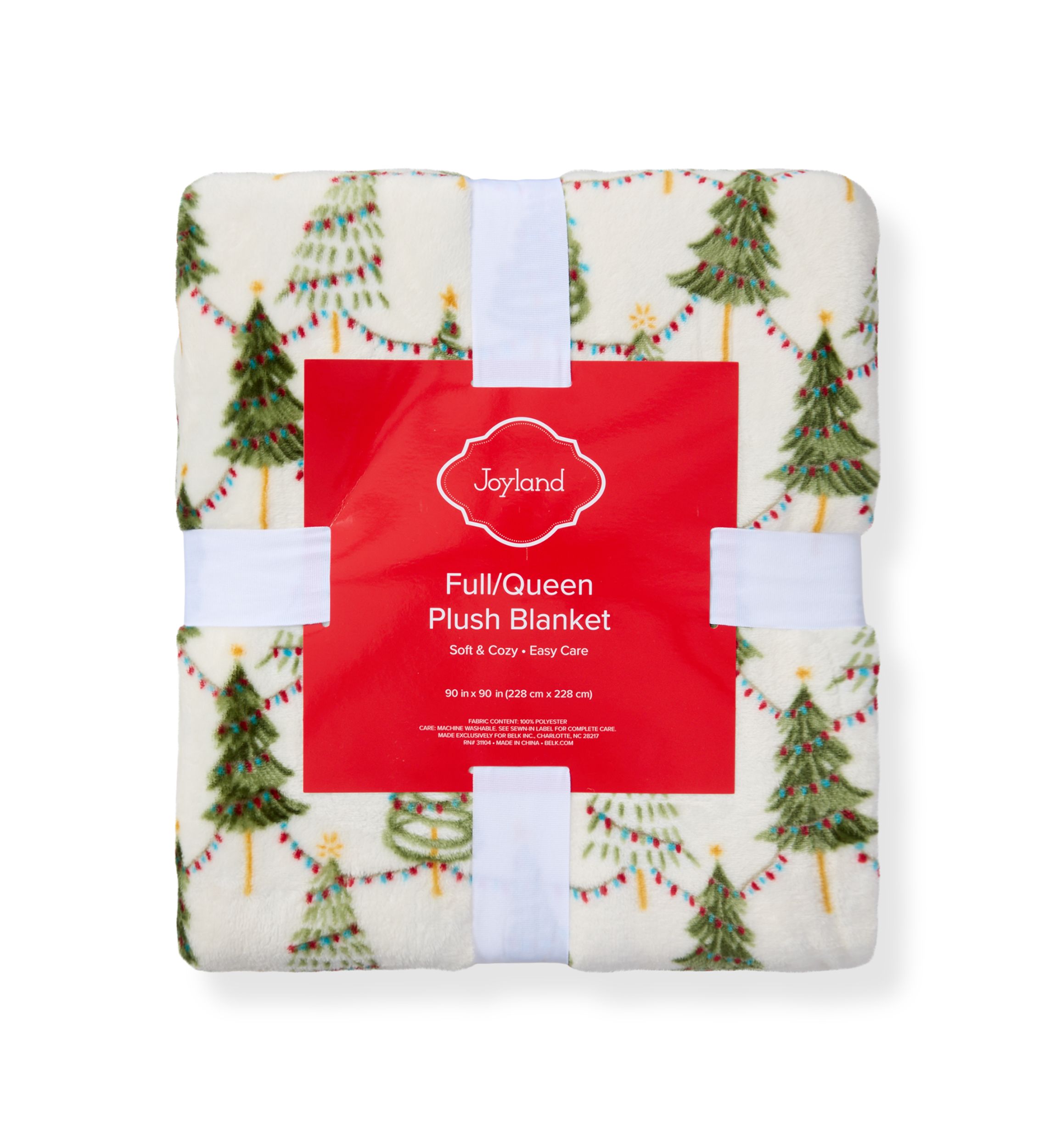 Christmas Tree Plush Blanket
