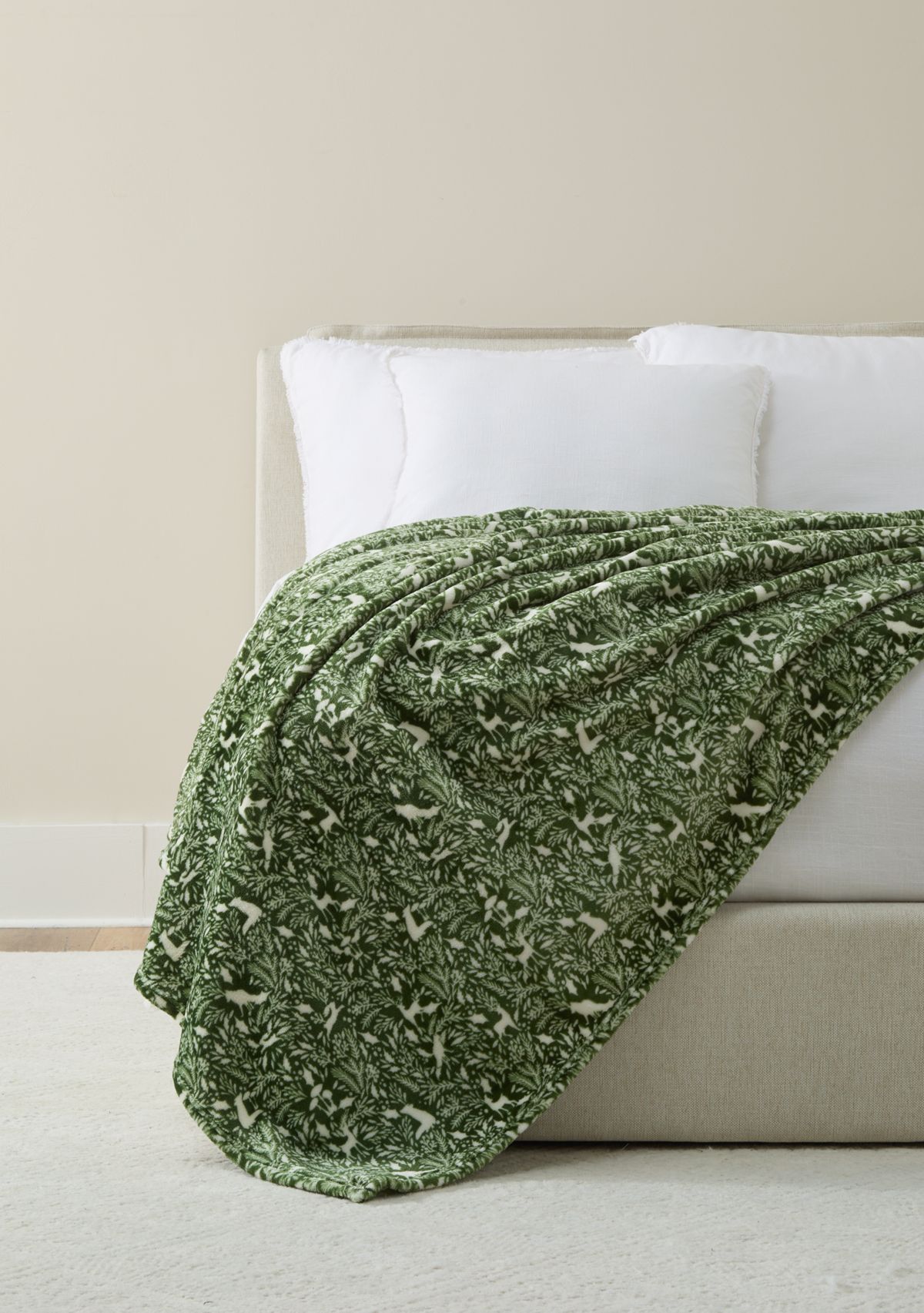Winter Whimsy Printed Plush Blanket