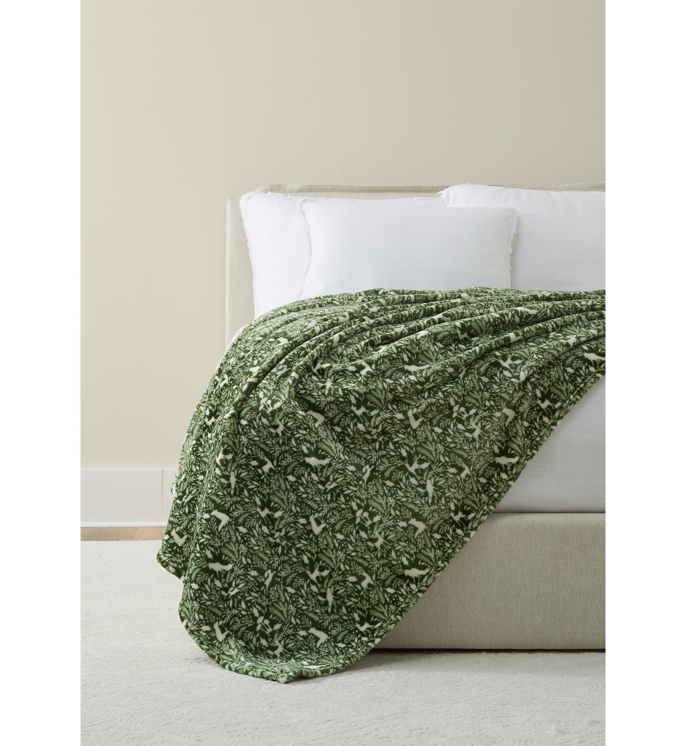 Winter Whimsy Printed Plush Blanket