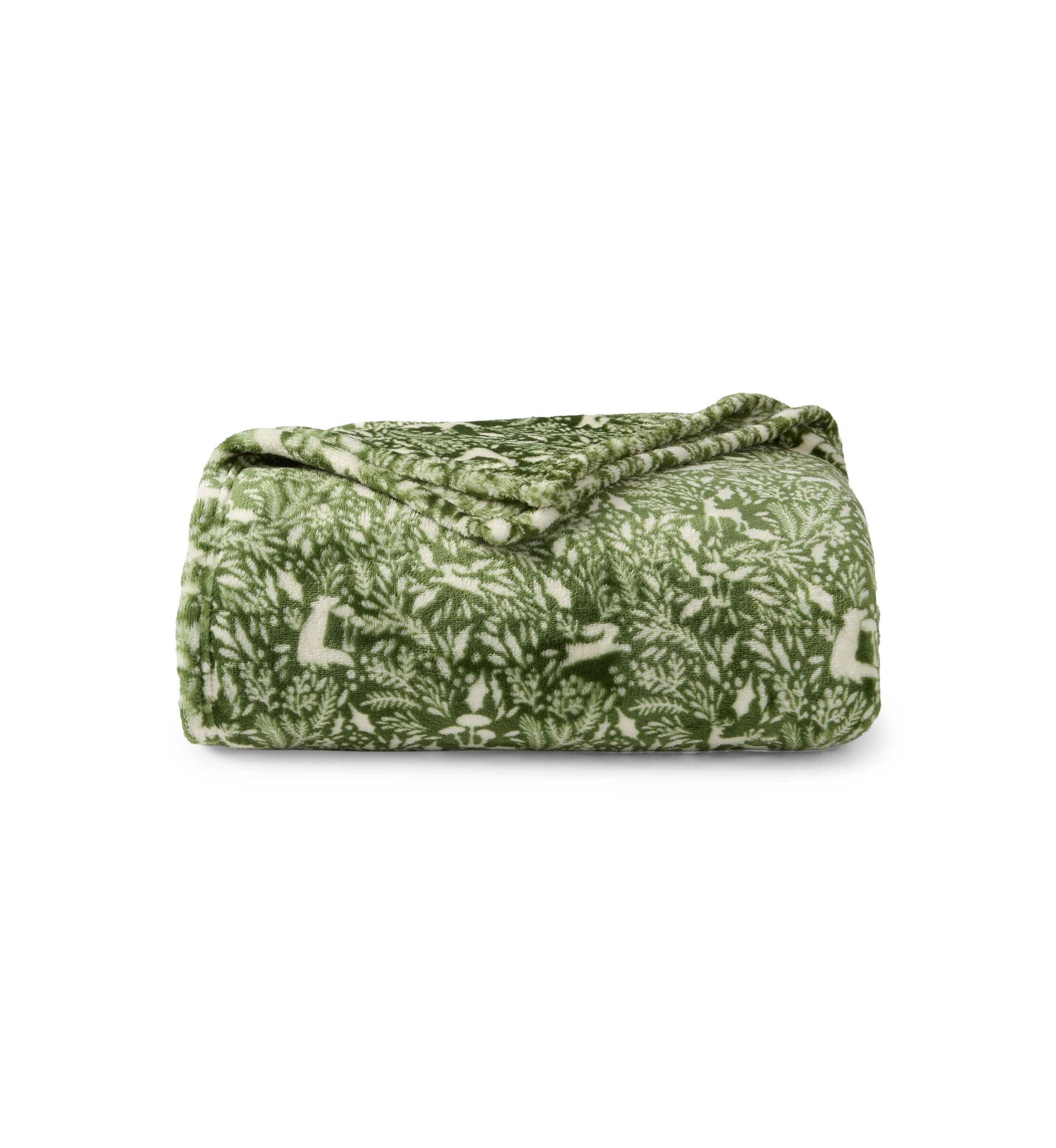 Winter Whimsy Printed Plush Blanket