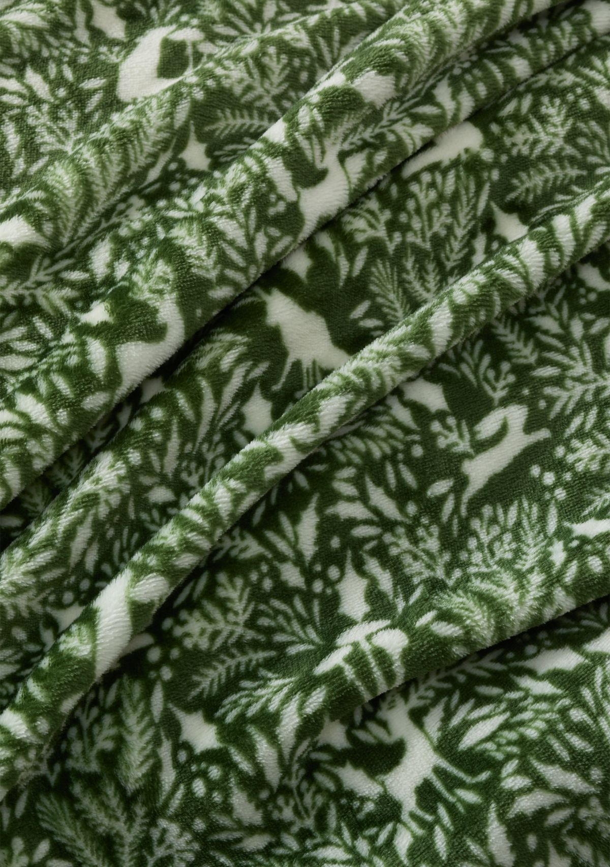 Winter Whimsy Printed Plush Blanket