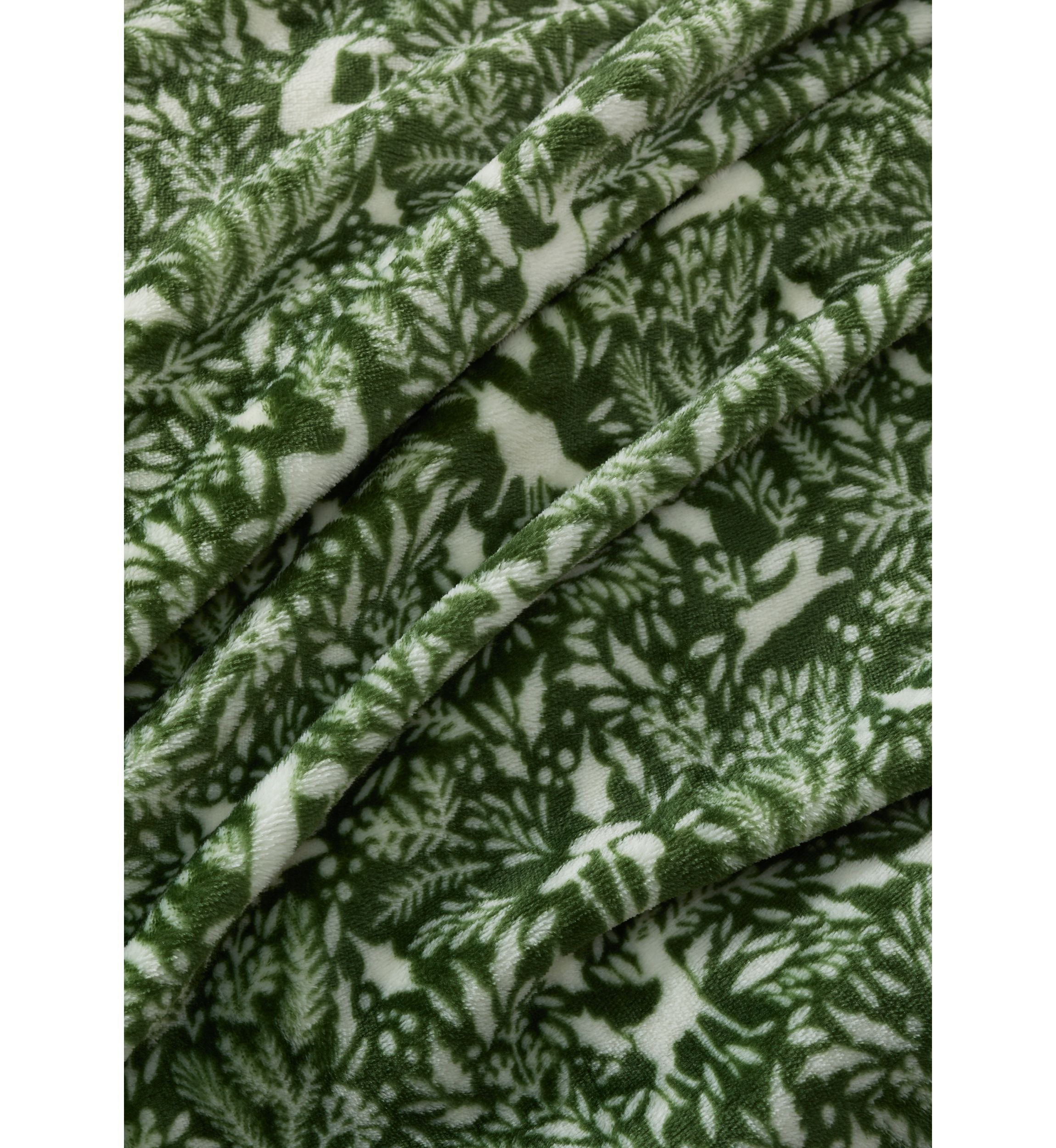 Winter Whimsy Printed Plush Blanket