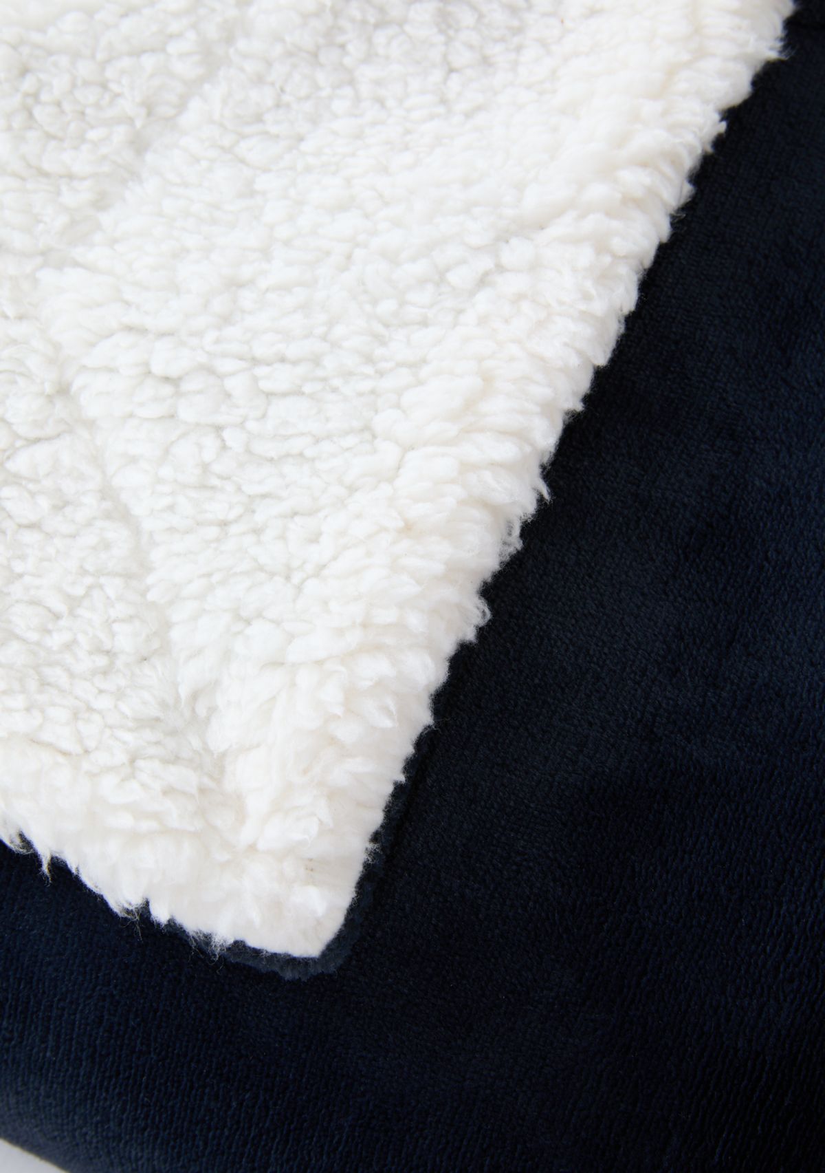 Holiday Solid Sherpa Throw Blanket