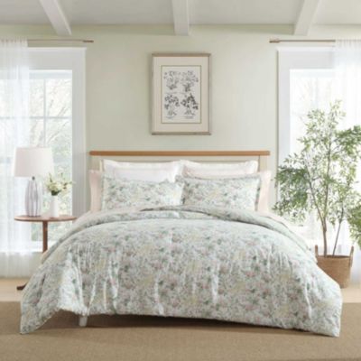 Laura Ashley Bramble Floral Cotton Comforter Set