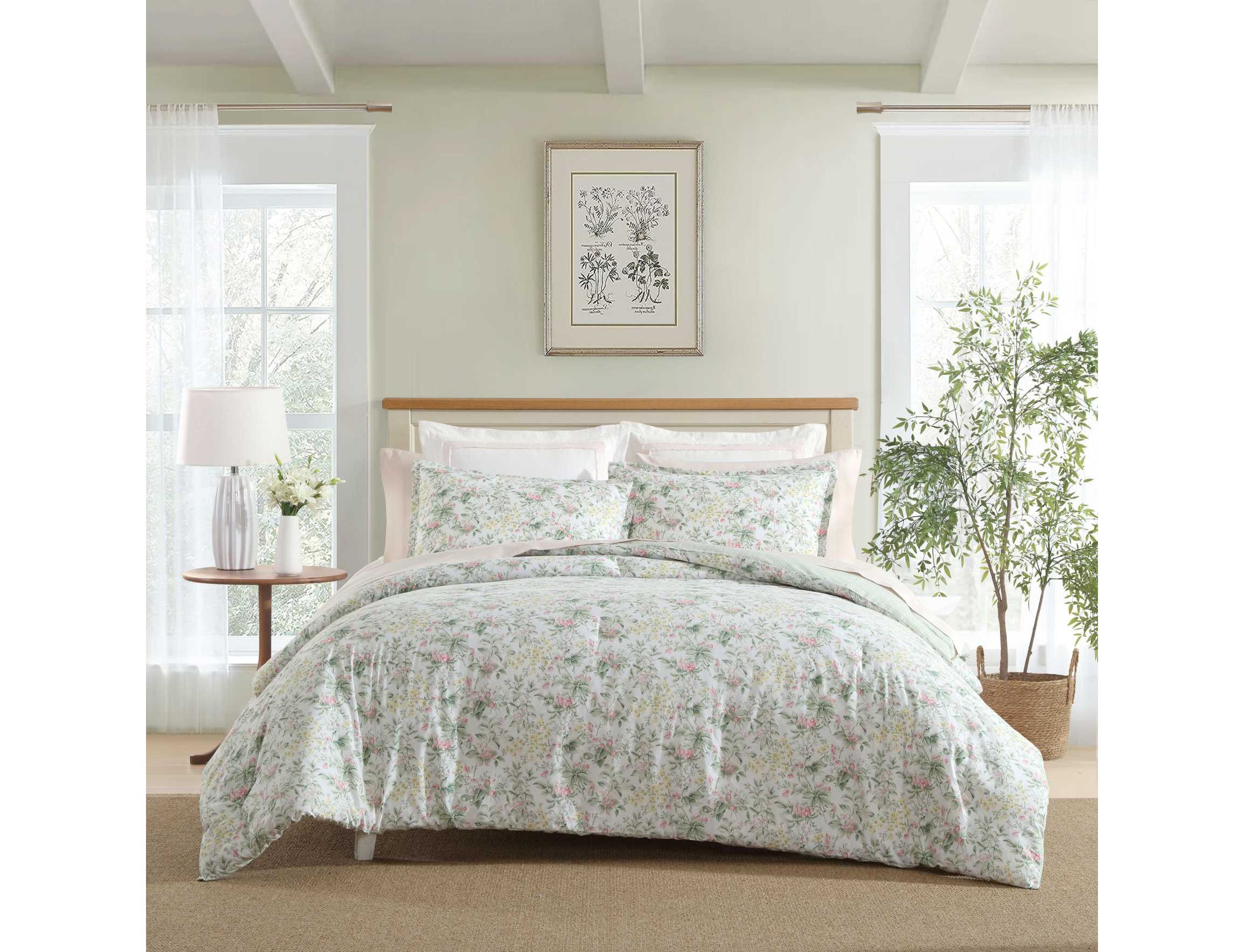 Bramble Floral Cotton Comforter Set