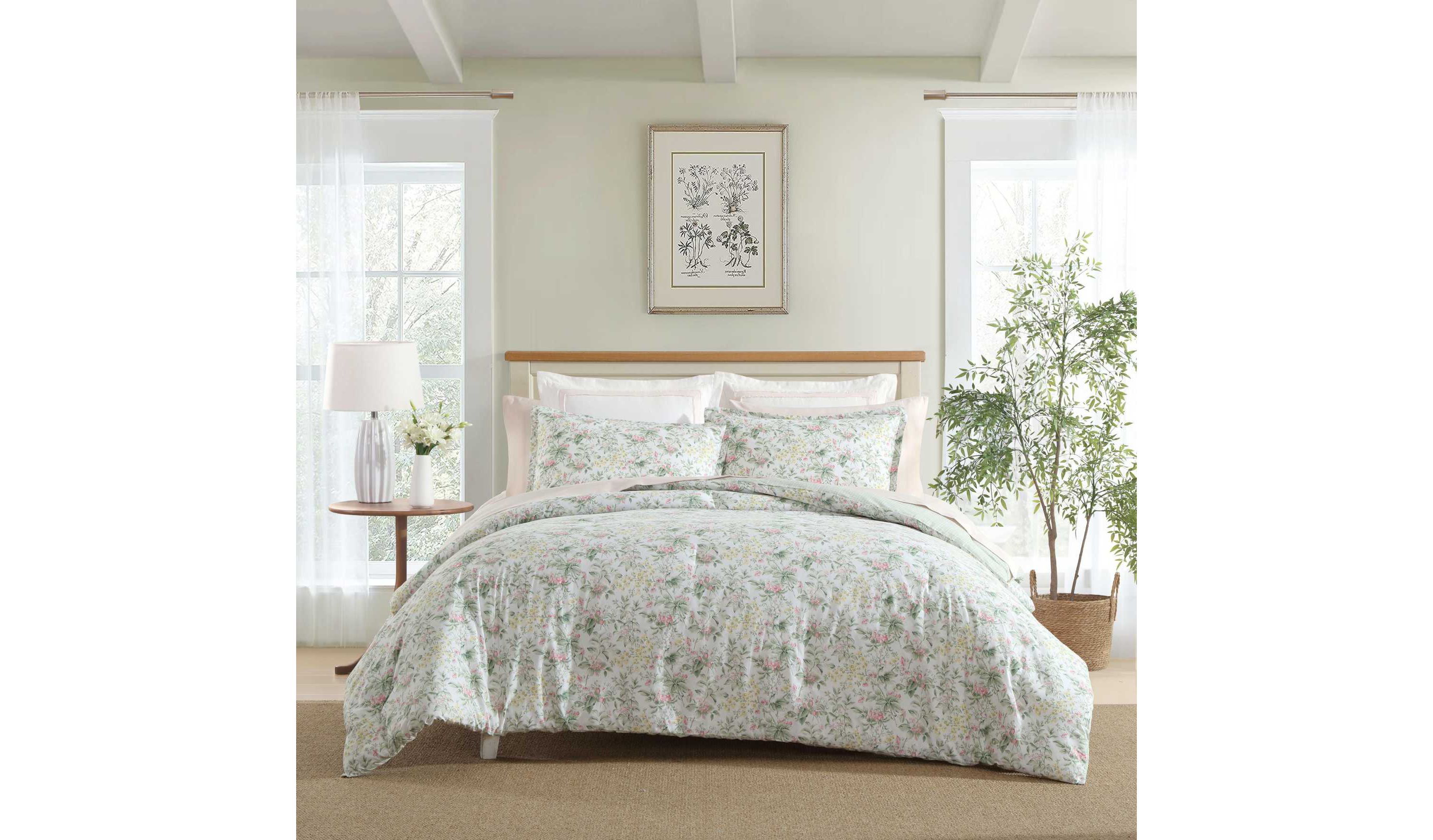 Bramble Floral Cotton Comforter Set