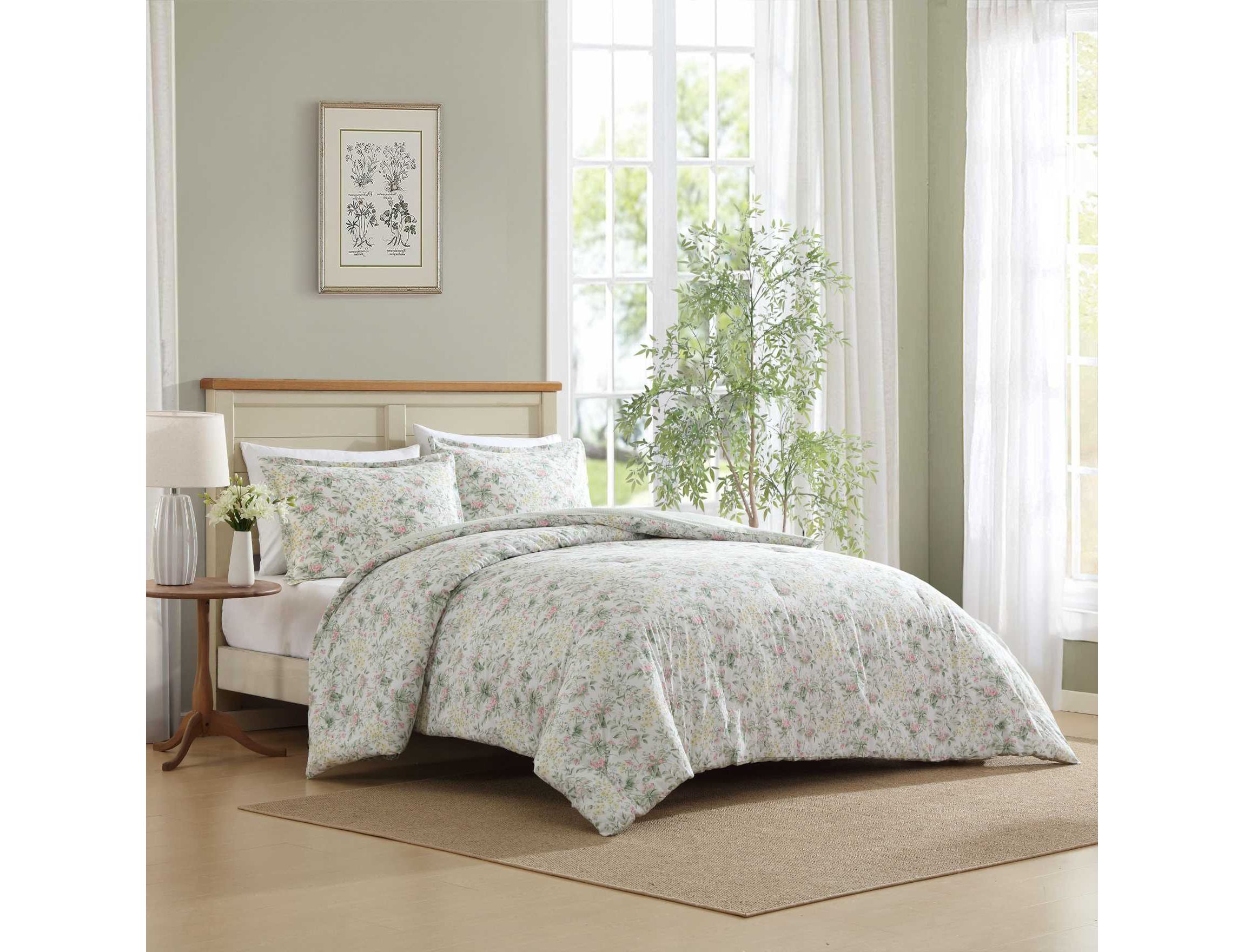 Bramble Floral Cotton Comforter Set