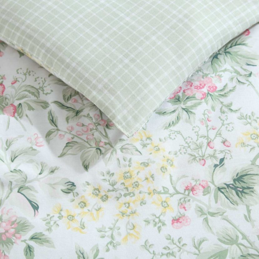 Bramble Floral Cotton Comforter Set