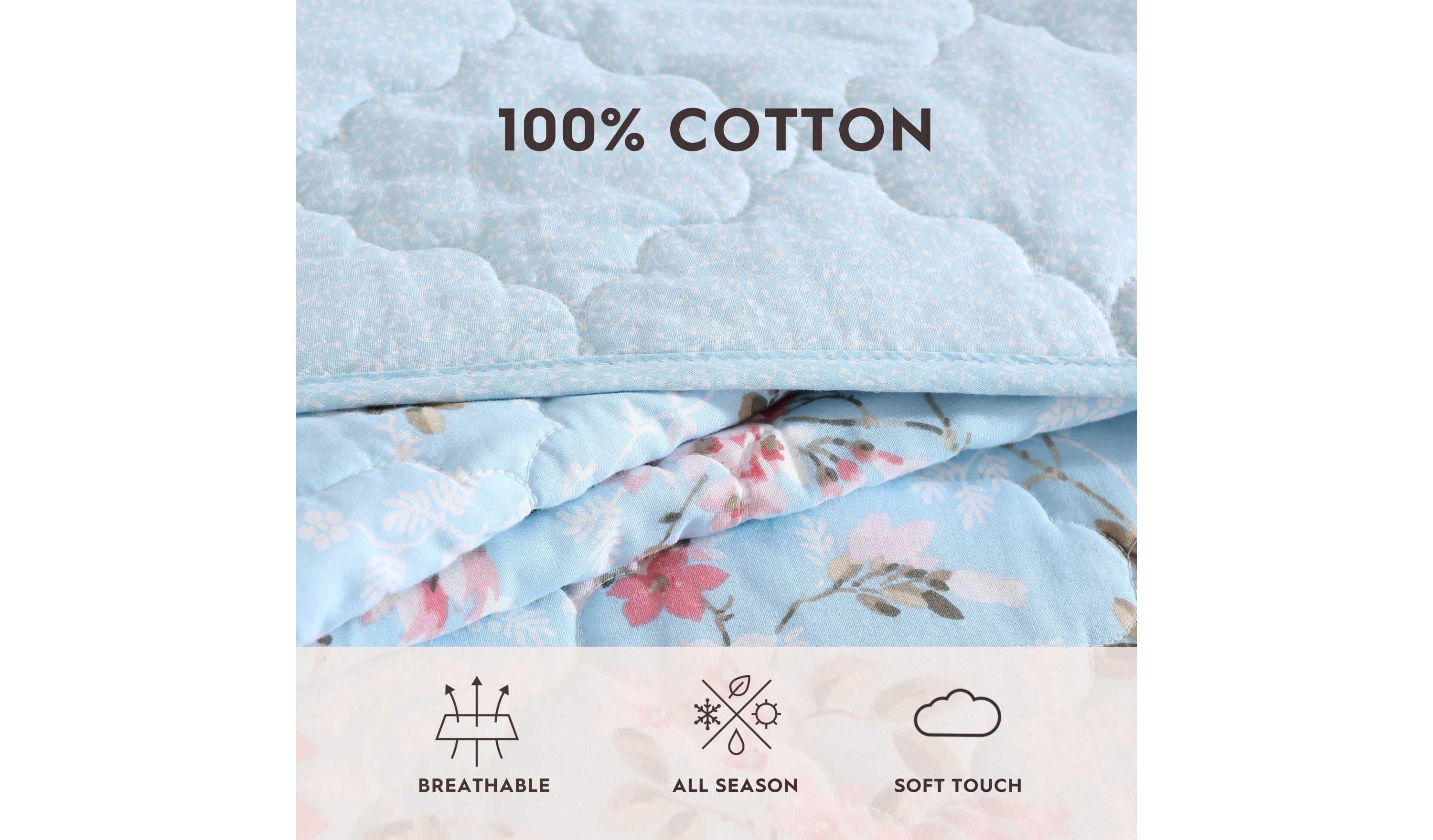 Blissful Dream Cotton Quilt Set