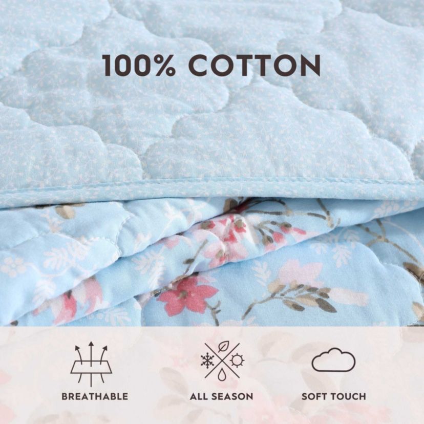 Blissful Dream Cotton Quilt Set