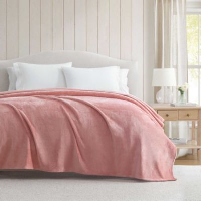 Martha Stewart The Bedford Collection Microfiber Blanket