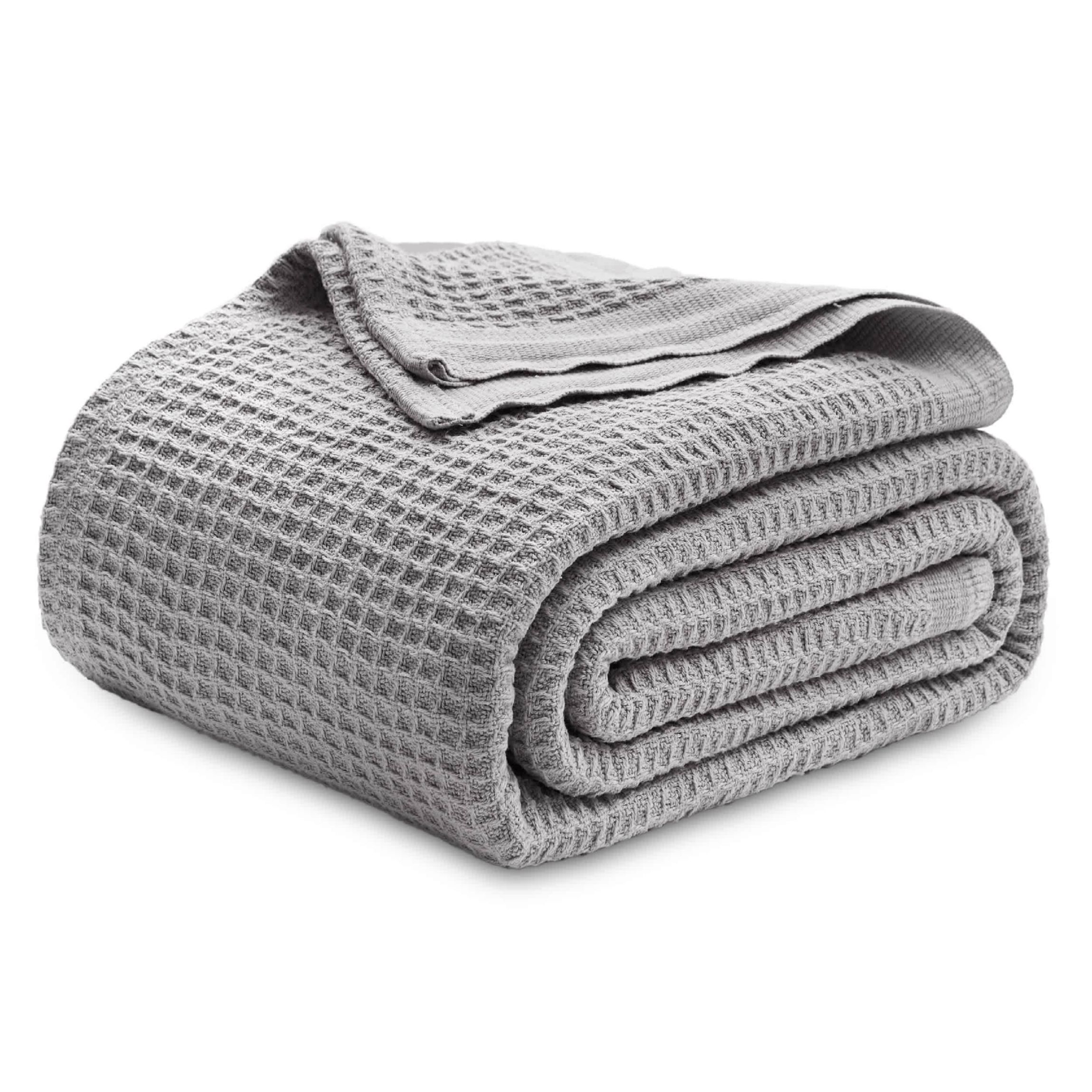 Cotton Waffle Weave Blanket