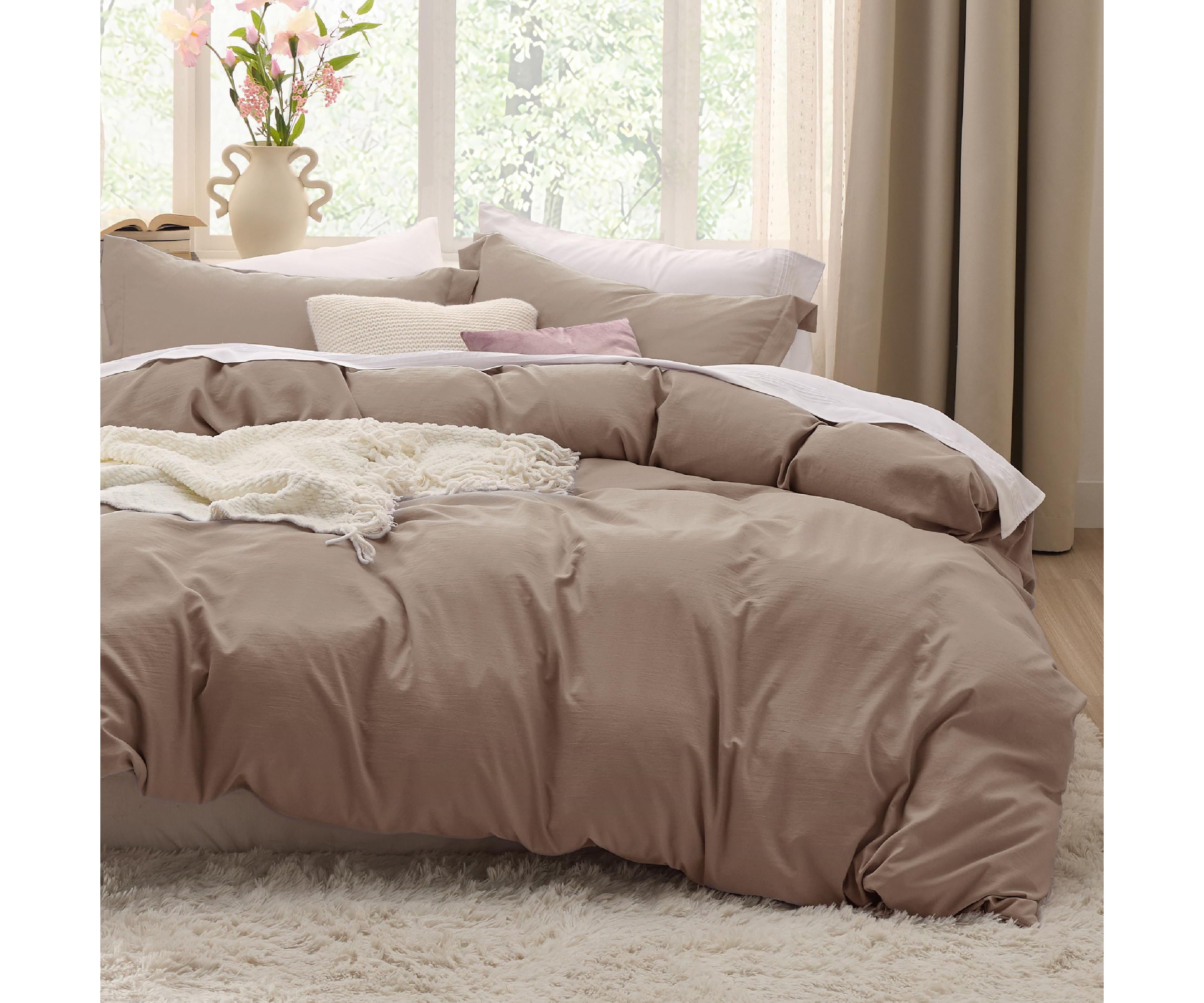 Bedsure Duvet Cover - Prewashed Extra Soft Bedding Set