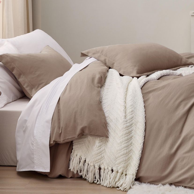 Bedsure Duvet Cover - Prewashed Extra Soft Bedding Set