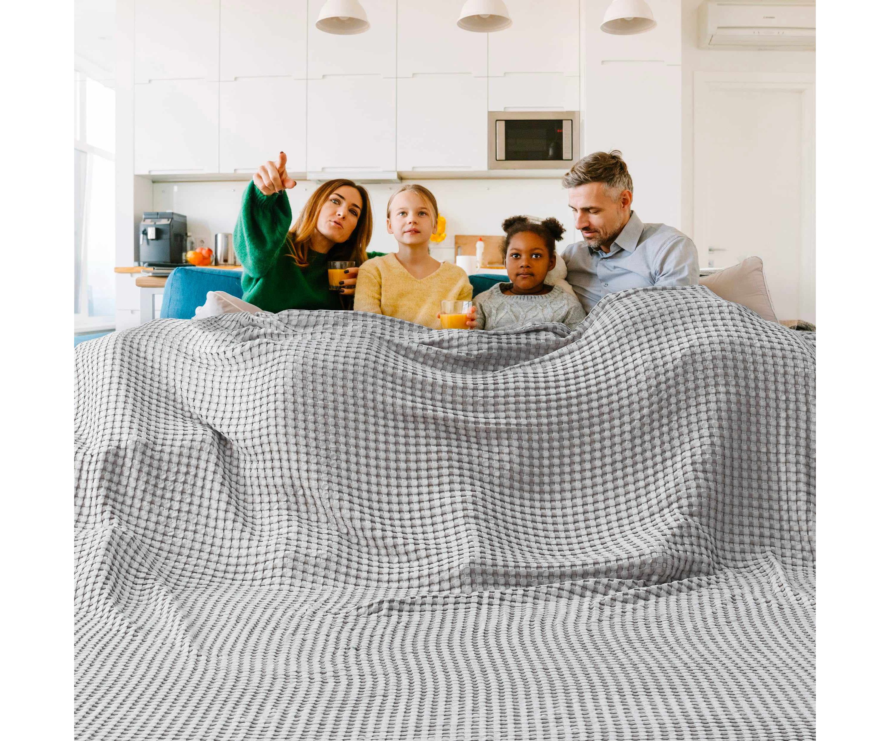 Cooling  Bamboo Waffle Blanket