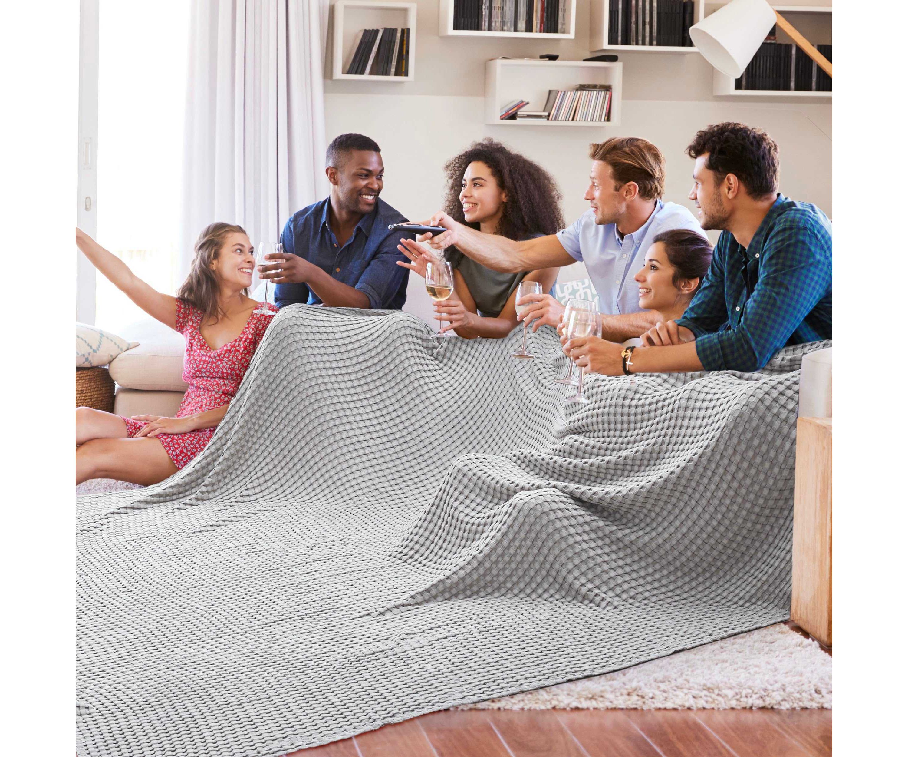 Cooling  Bamboo Waffle Blanket