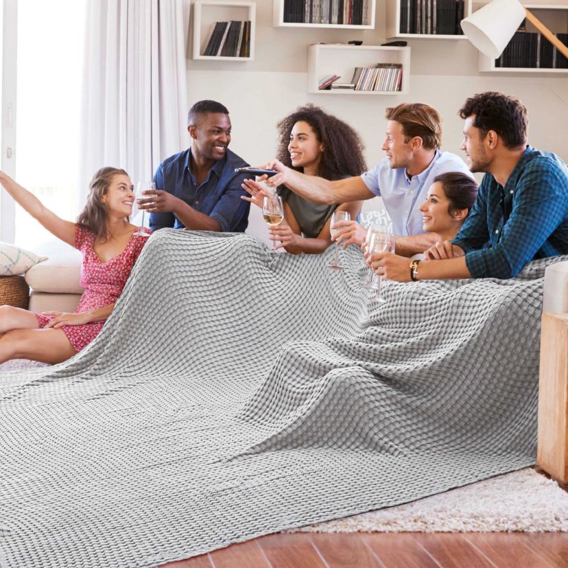Cooling  Bamboo Waffle Blanket