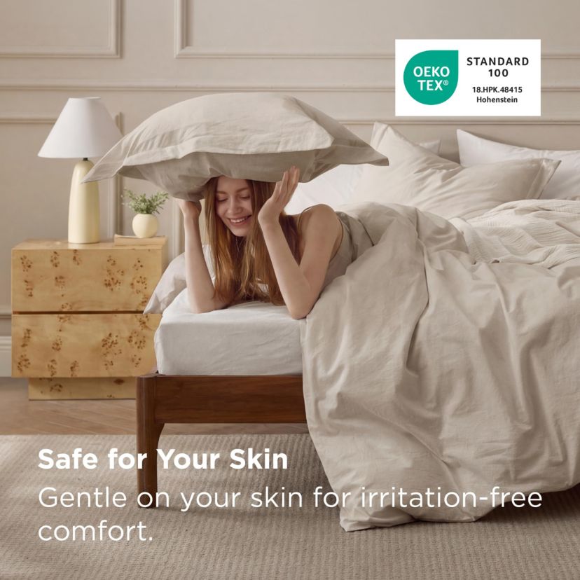 Bedsure Duvet Cover Set-Washed Cotton-Zip | Belk