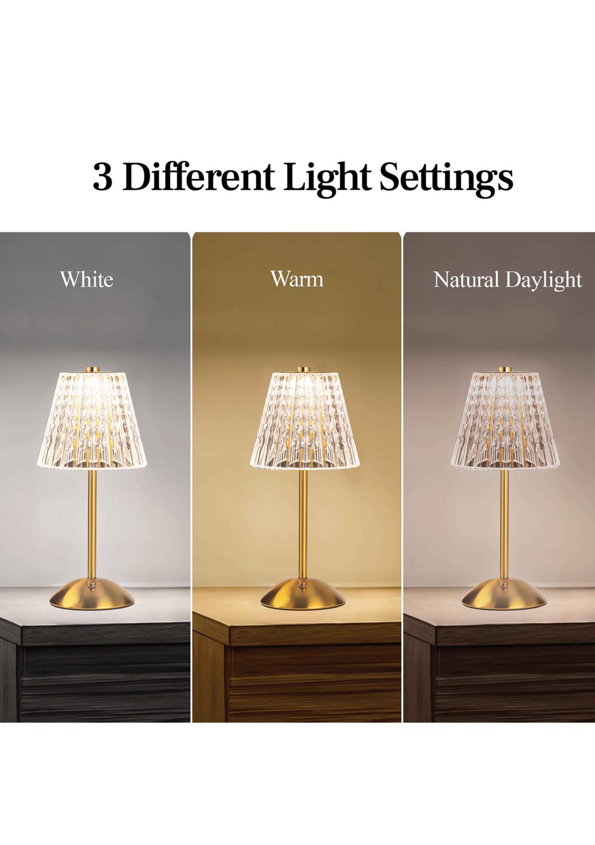 Chloe Rechargeable Table Lamp