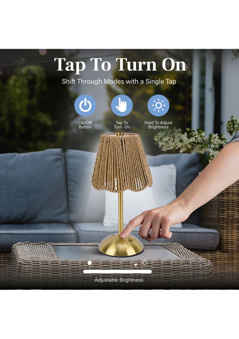 Rechargeable Woven String Lamp 