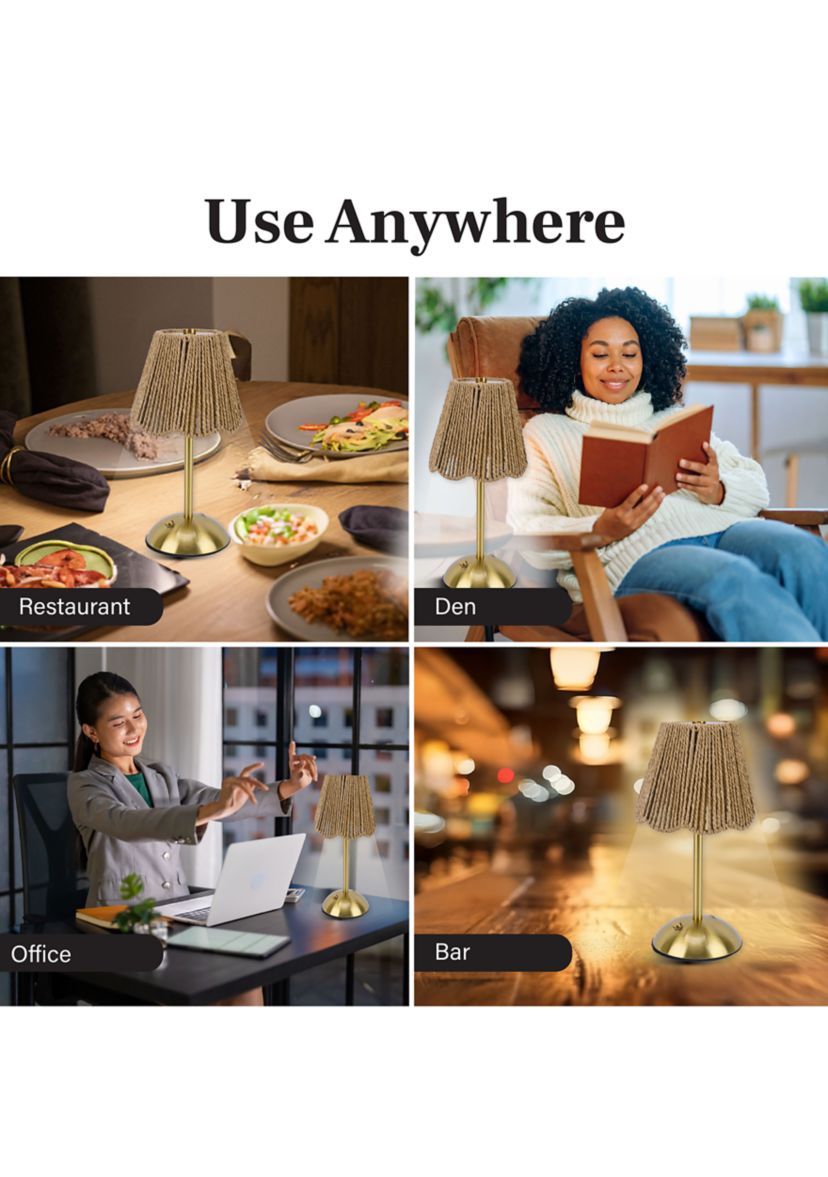Rechargeable Woven String Lamp 