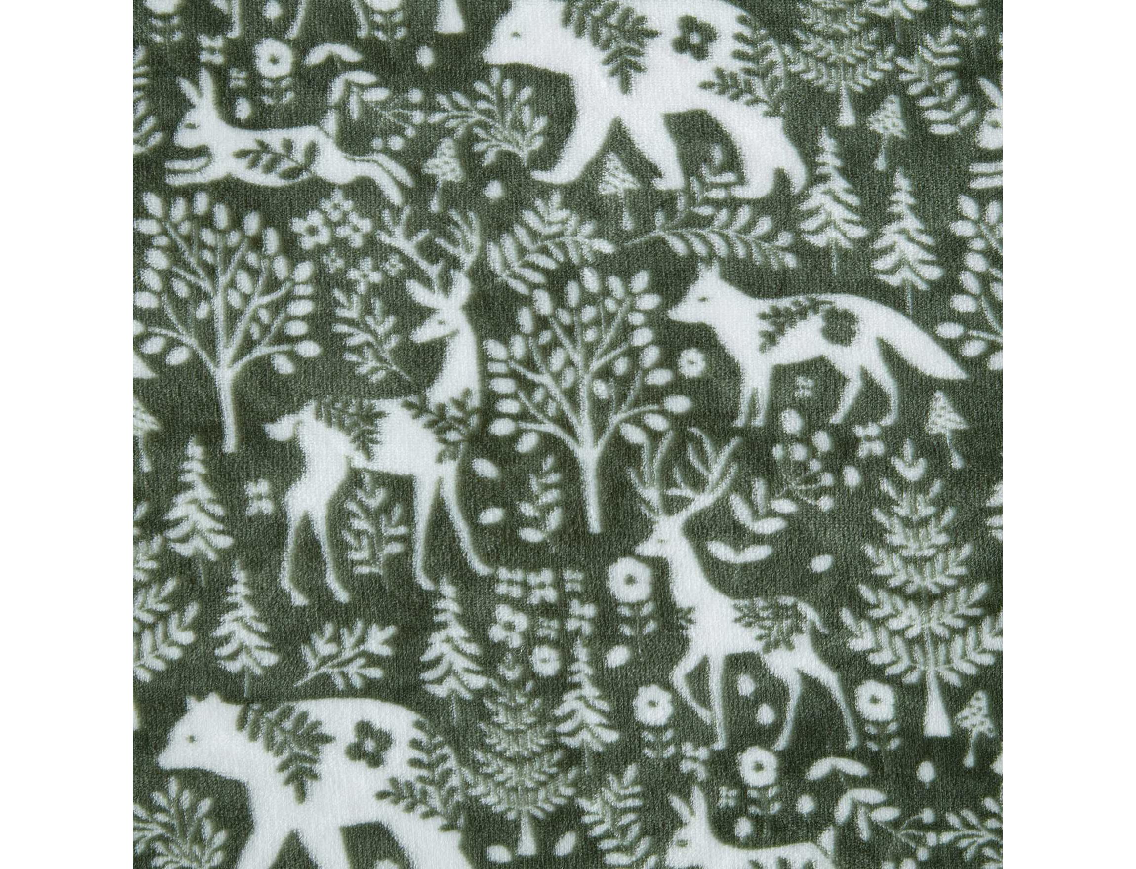 Nordic Forest Microfiber Throw