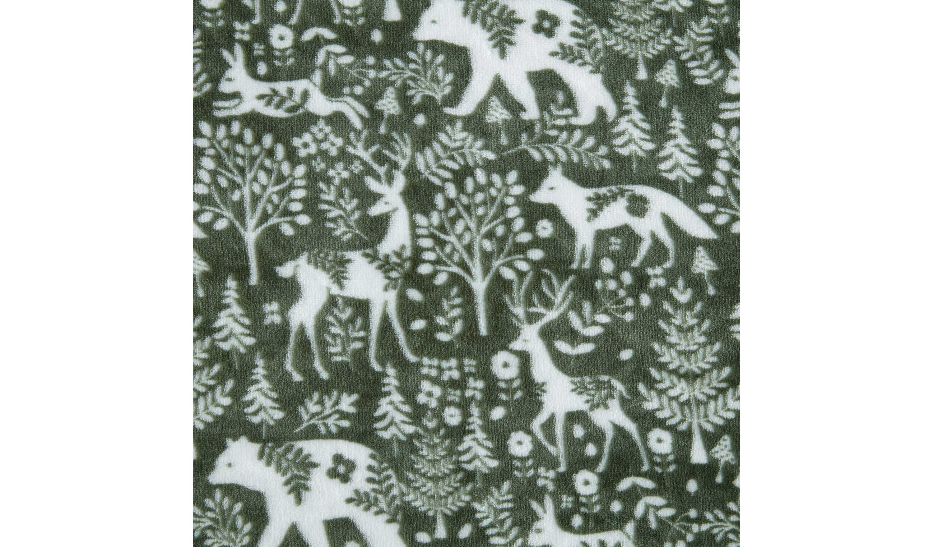 Nordic Forest Microfiber Throw