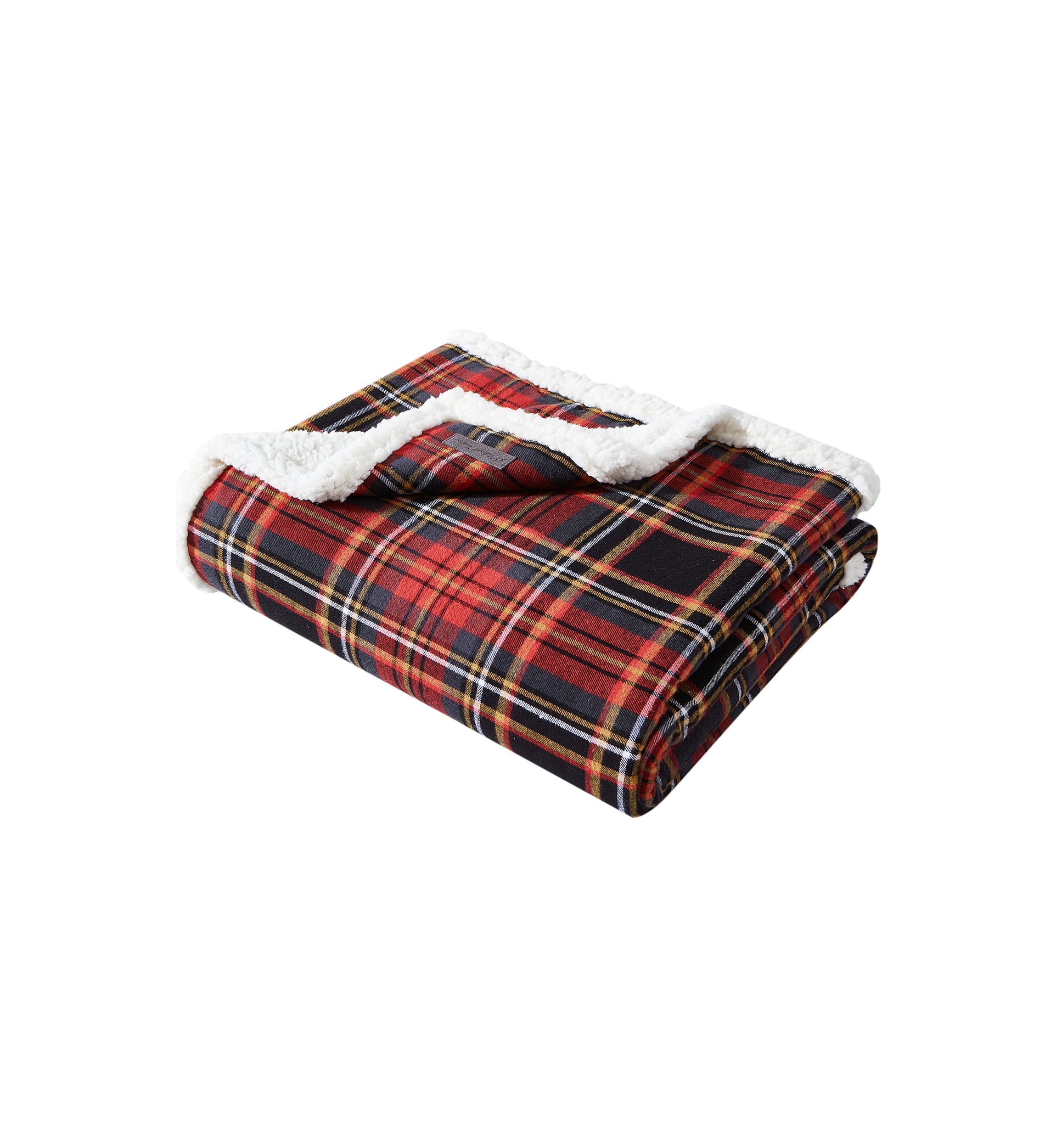 Mountain Tartan Throw Blanket
