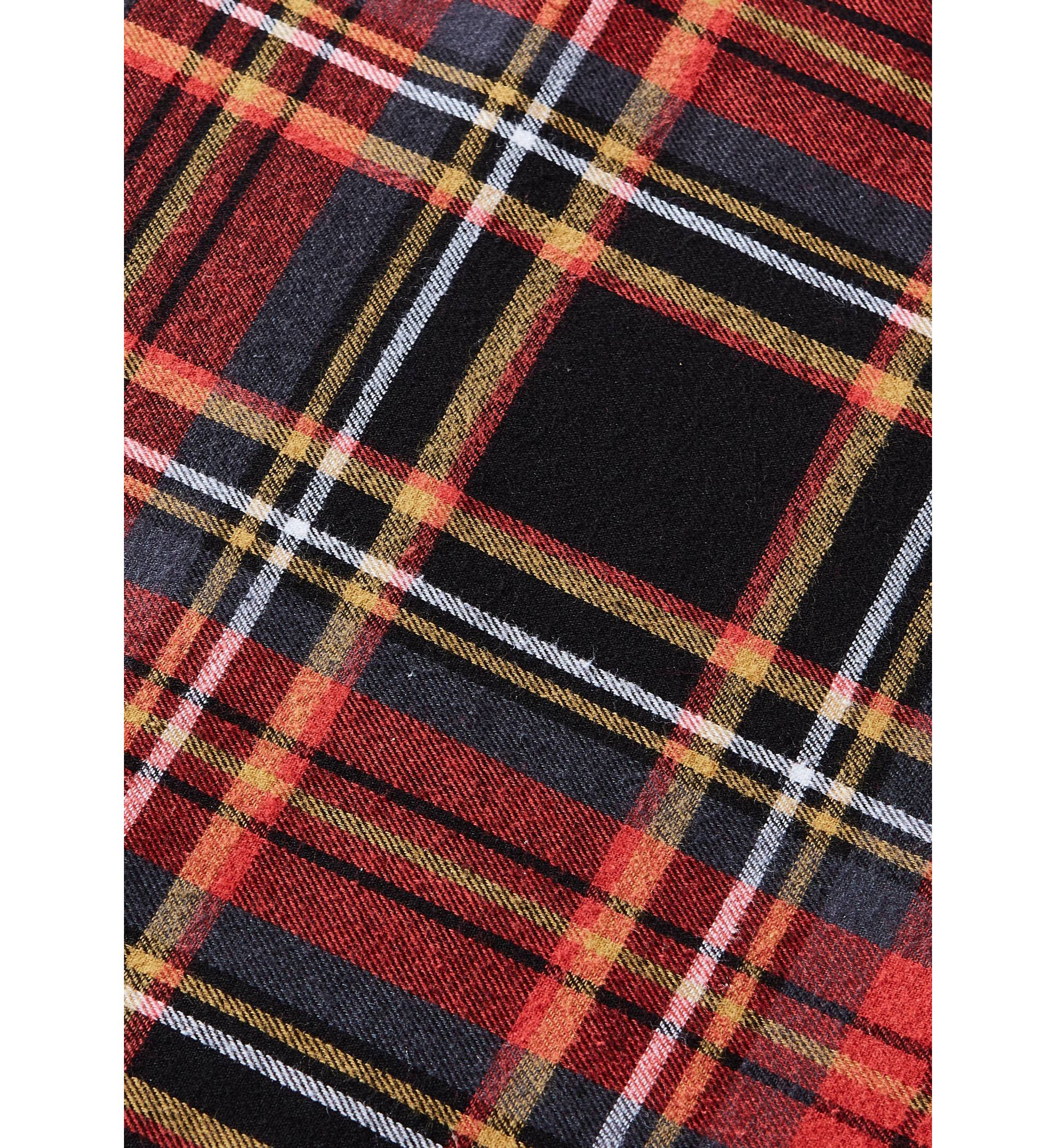 Mountain Tartan Throw Blanket