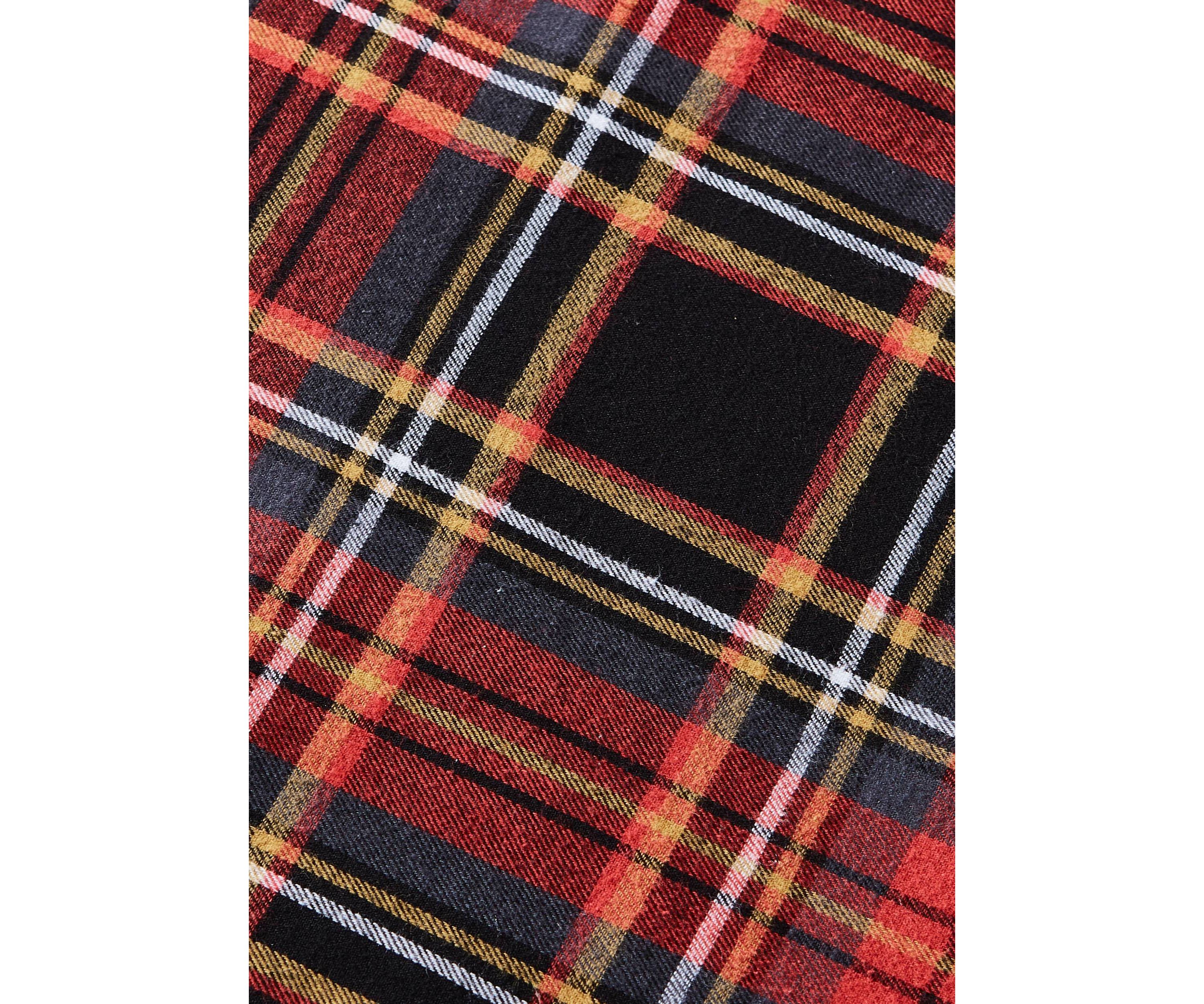 Mountain Tartan Throw Blanket
