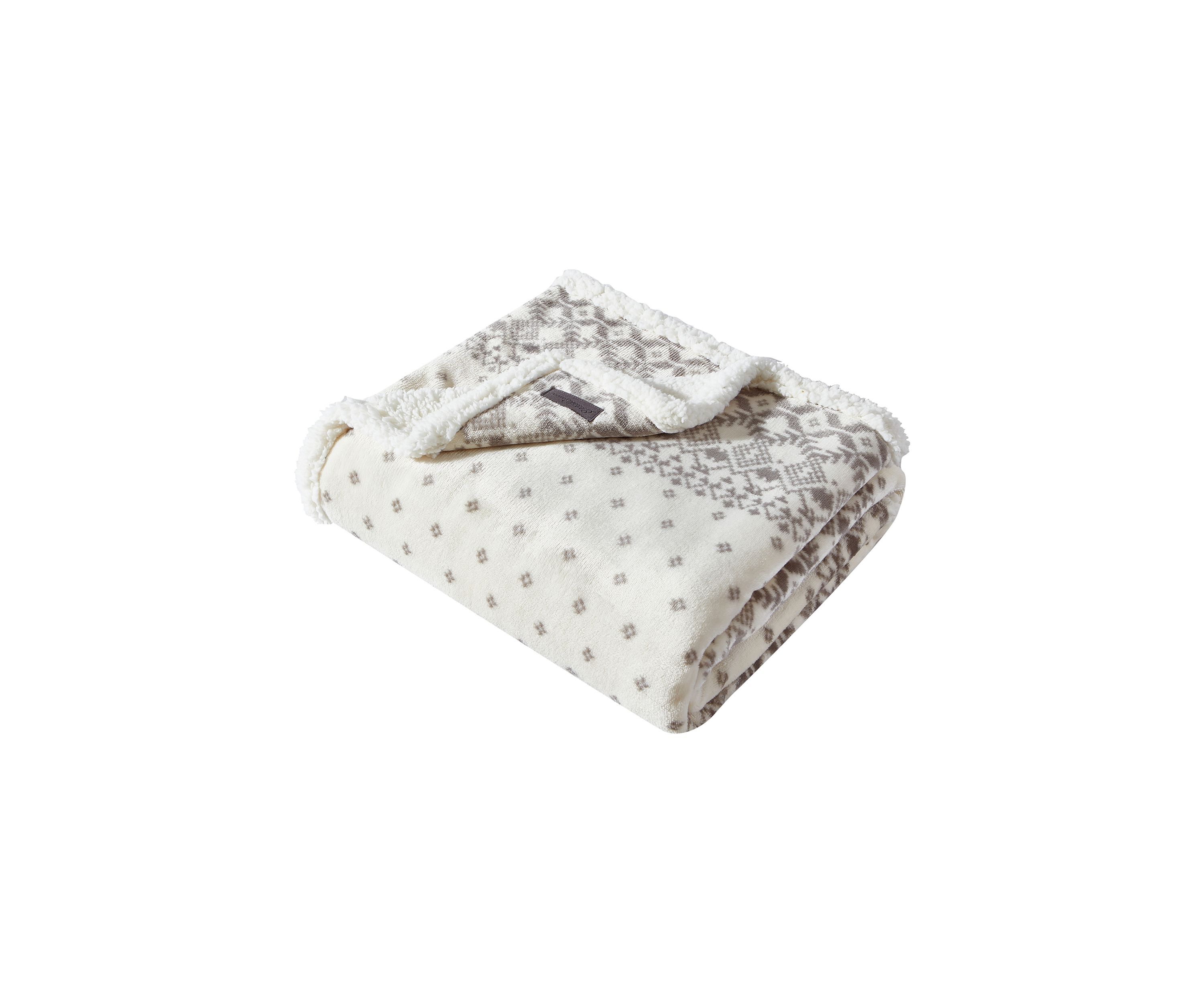 Fair Isle Peak Throw Blanket