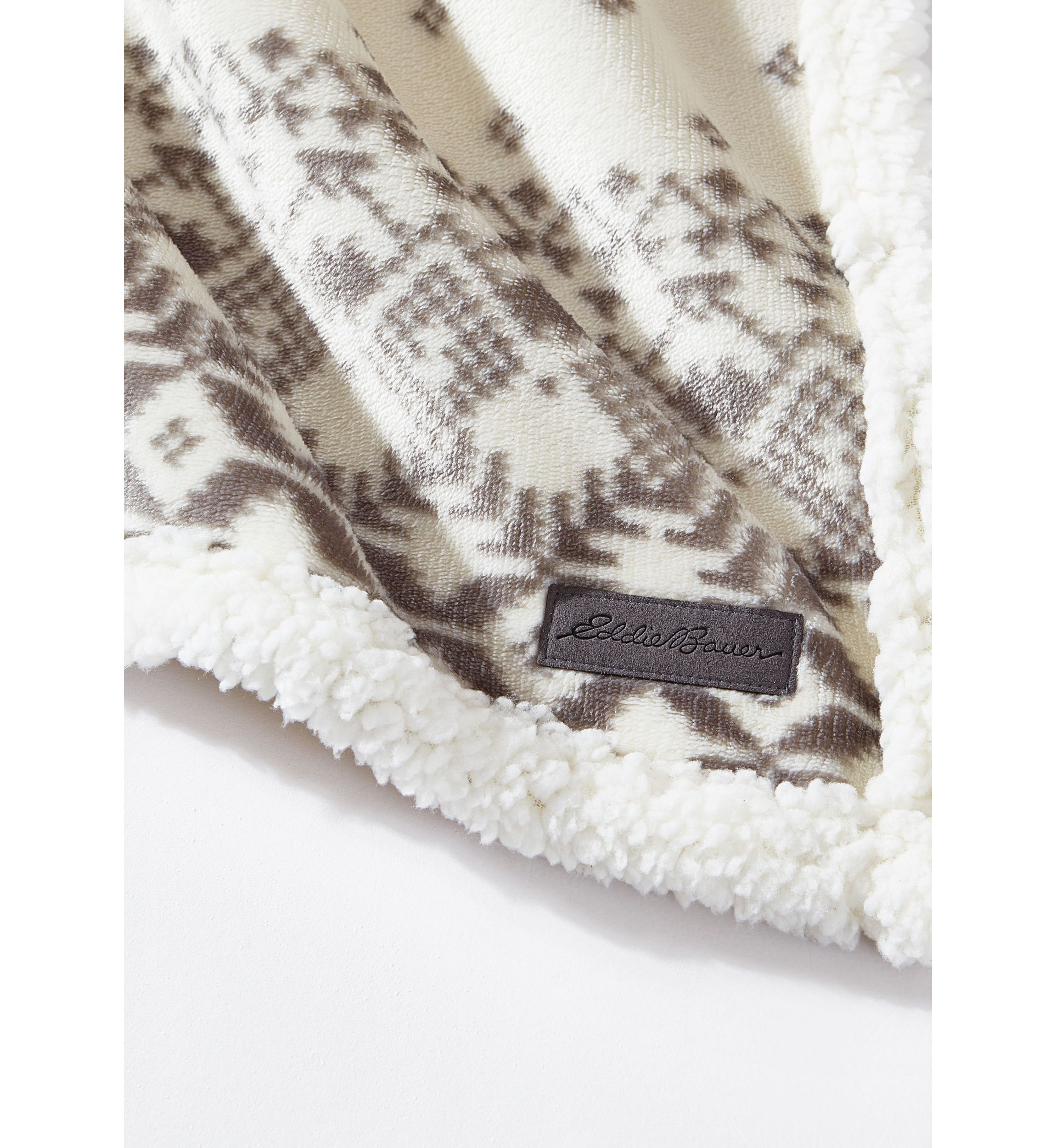 Fair Isle Peak Throw Blanket