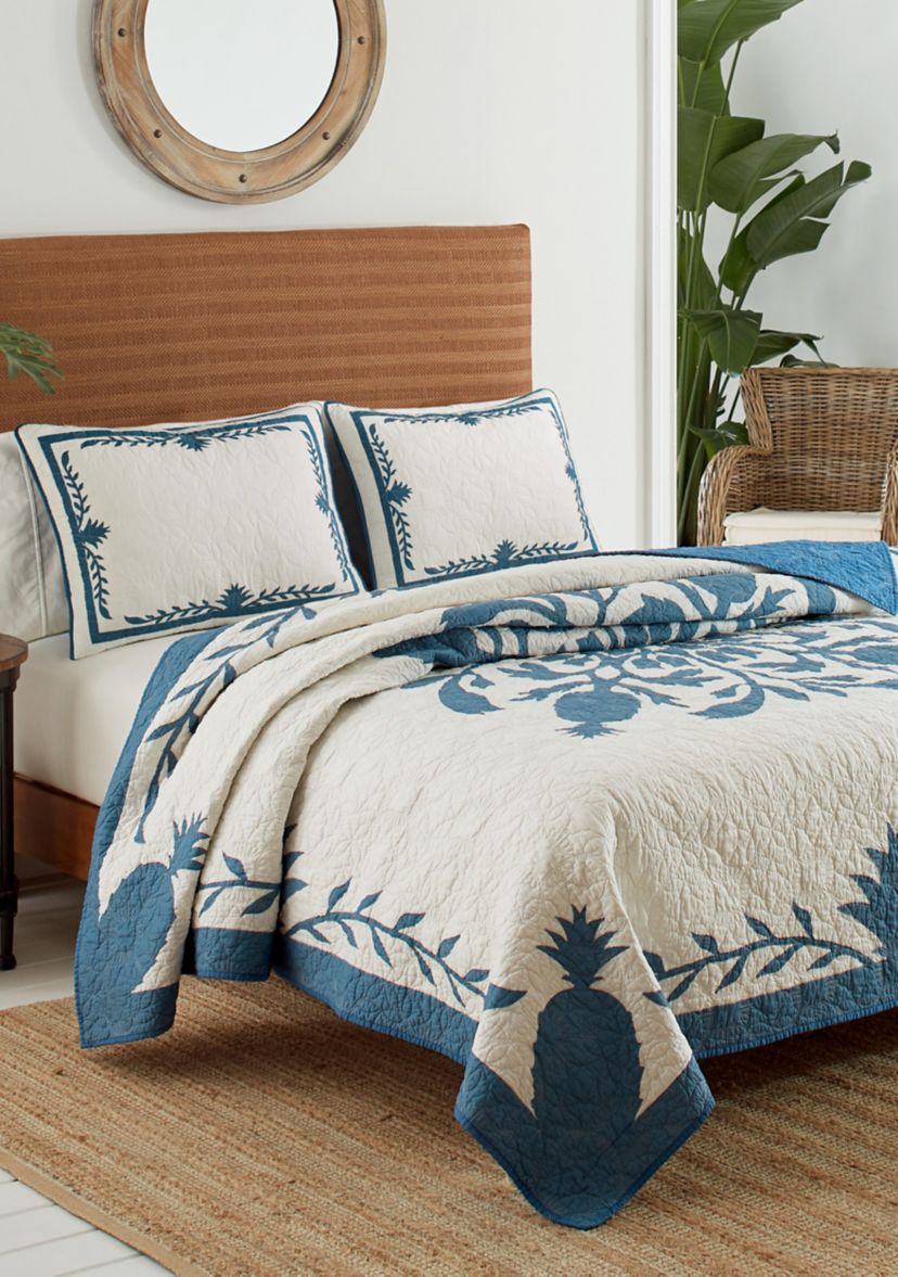 Aloha Pineapple Cotton Quilt