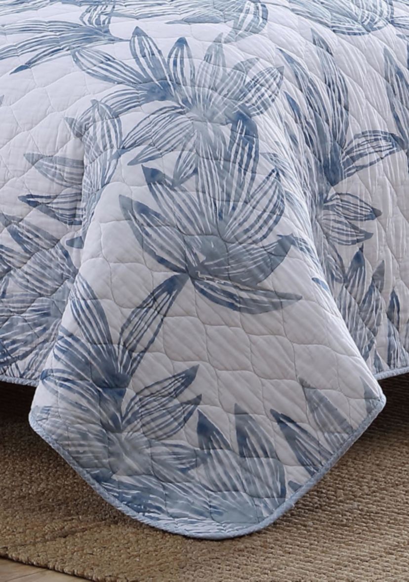 Kayo 3-Piece Floral Cotton Quilt Set