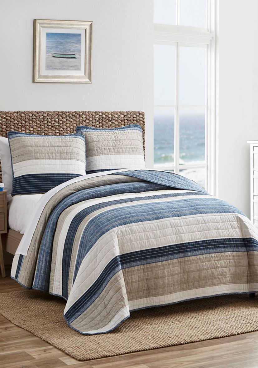 Ridgeport 3-Piece Cotton Quilt Set
