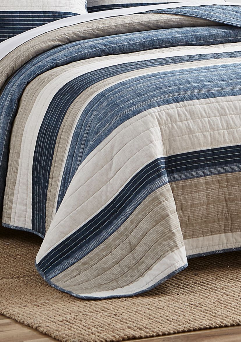 Ridgeport 3-Piece Cotton Quilt Set