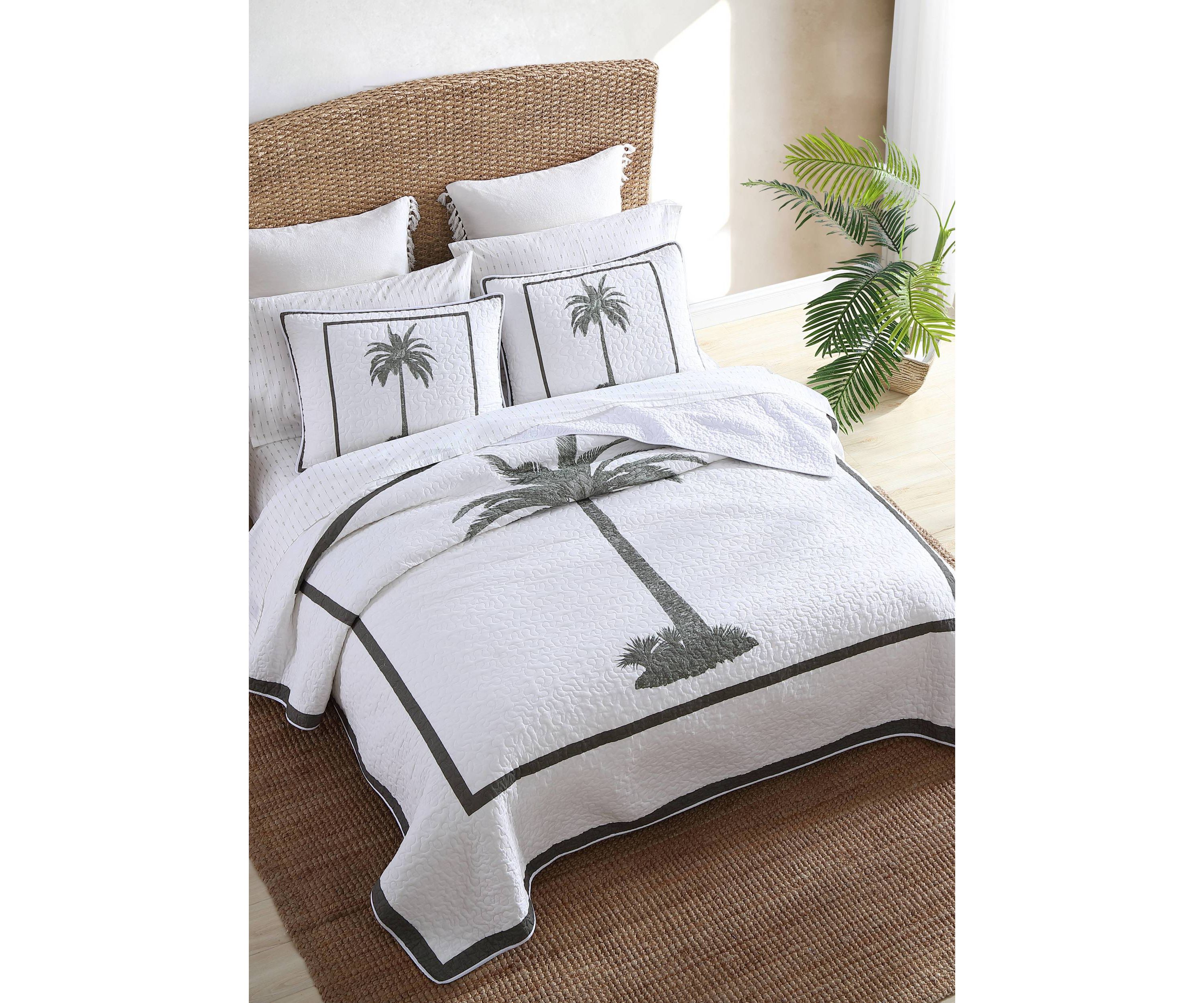 Palm Island 1-Piece Cotton Quilt
